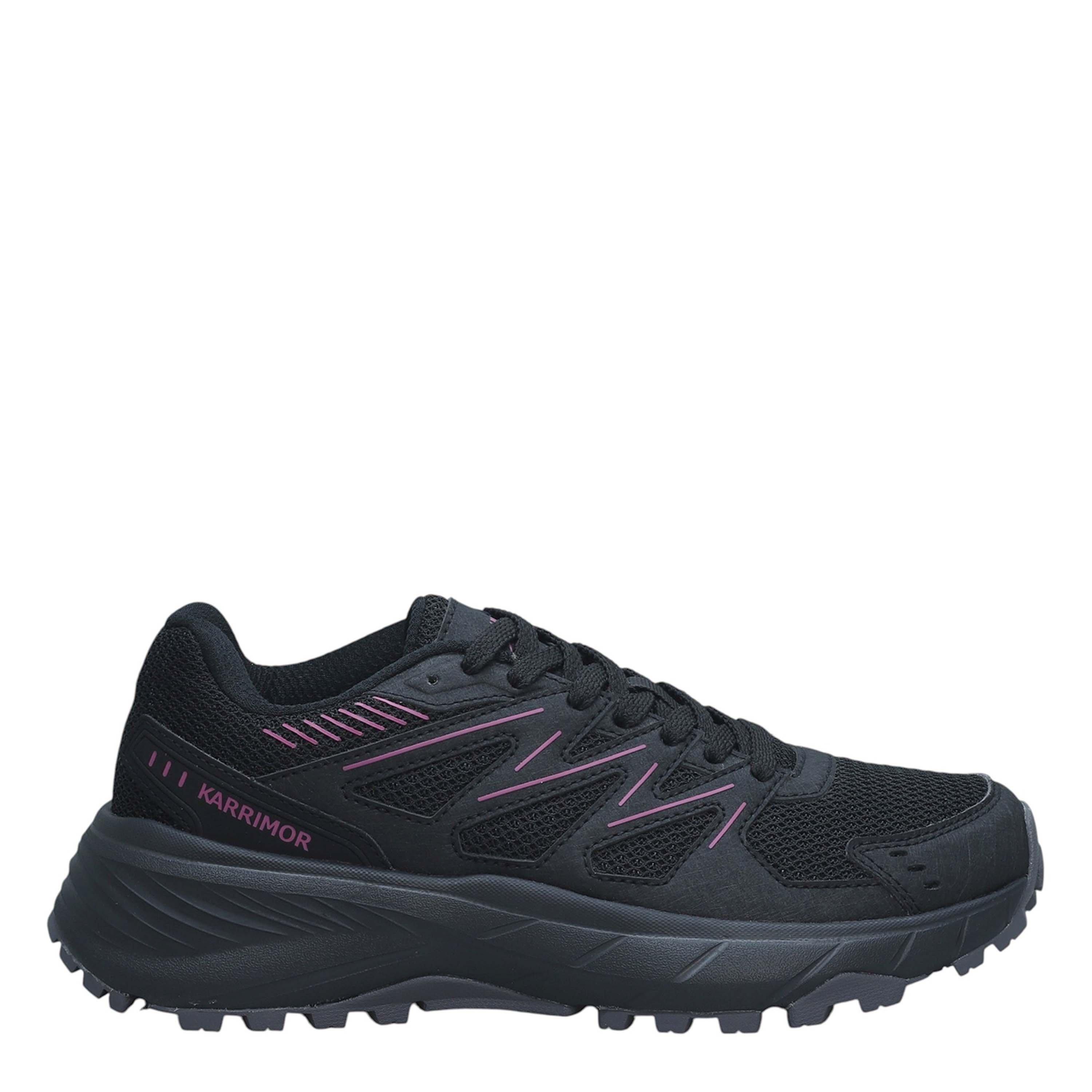Karrimor Women's Caracal Trail Trainers - Black/Berry - 5 (38)