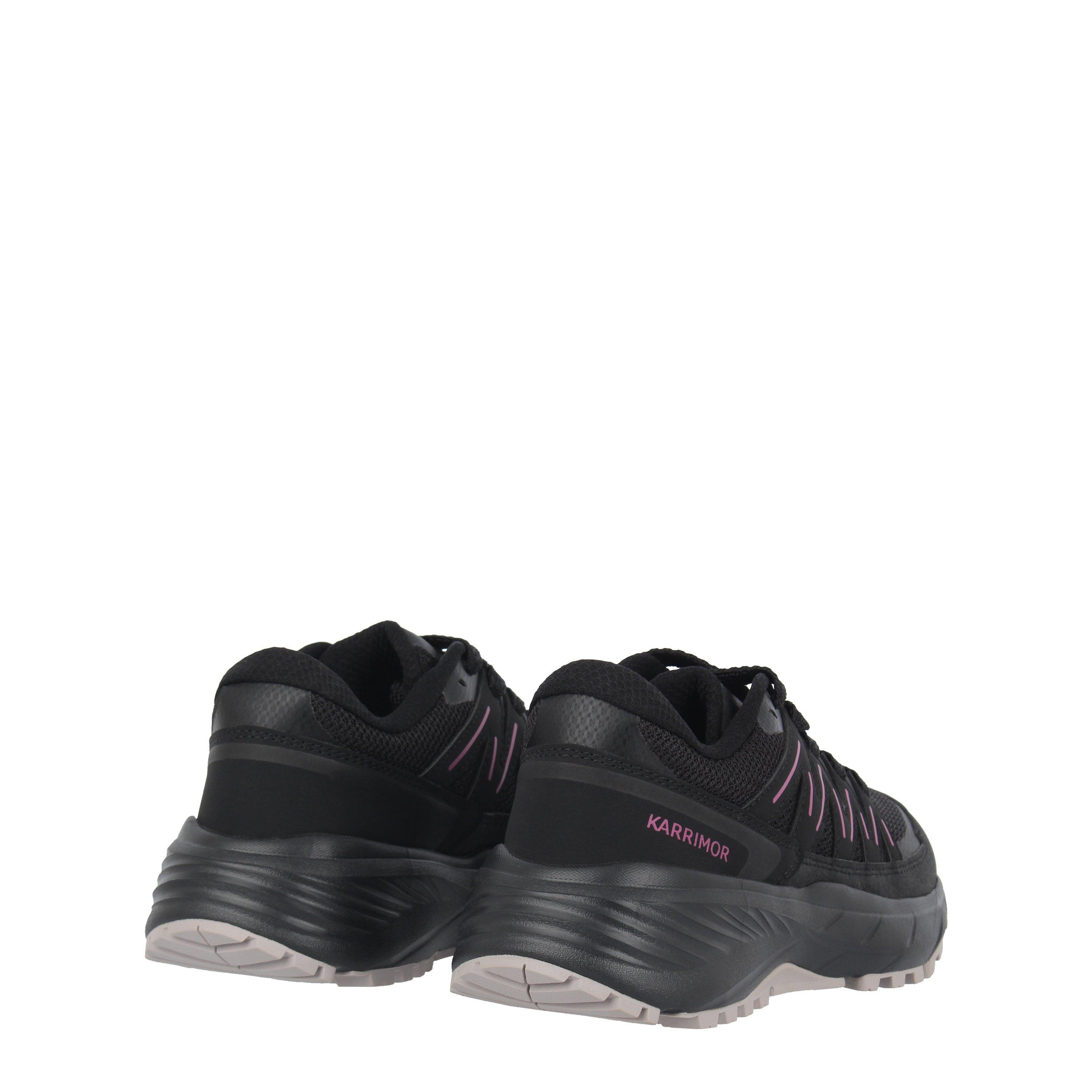 Black/Berry - Karrimor - Caracal Trail Trainers Ladies - 4