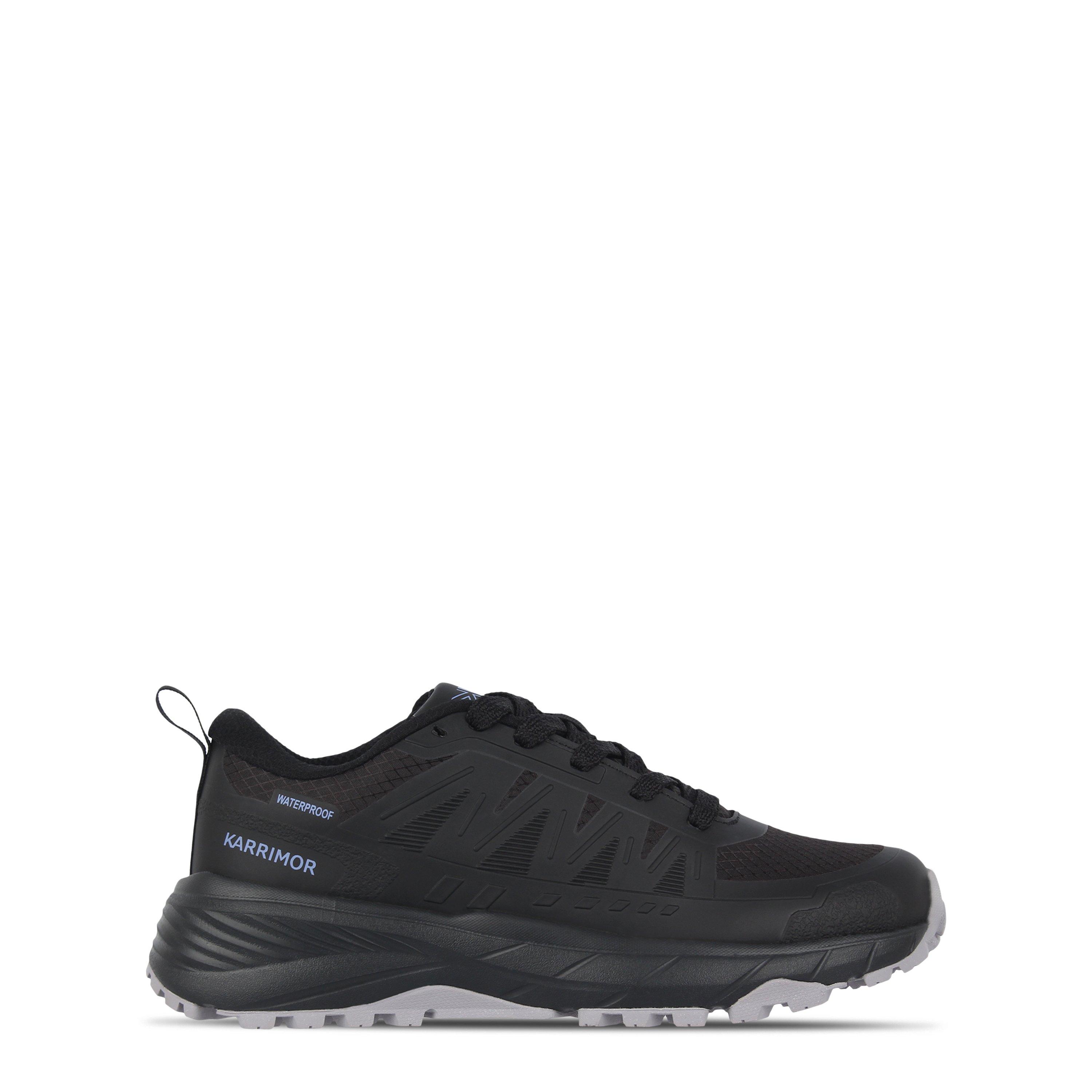 Karrimor Women's Caracal Waterproof Trainers - Black/Purple - 6.5 (39.5)