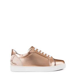 Christian Louboutin Fun Vieira Crystal Embellished Metallic Sneakers