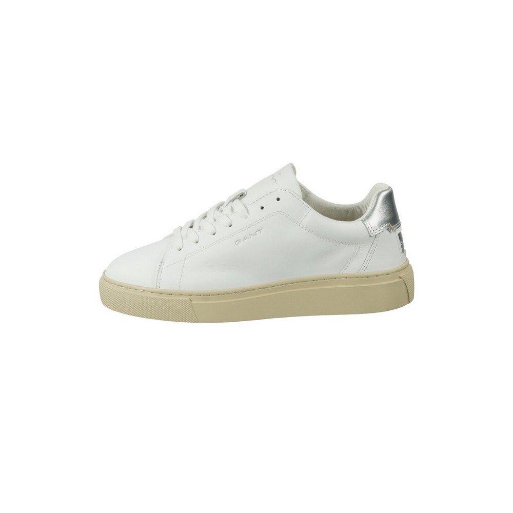White/Silver - Gant - Women's Julice Low-Top Trainers - 2