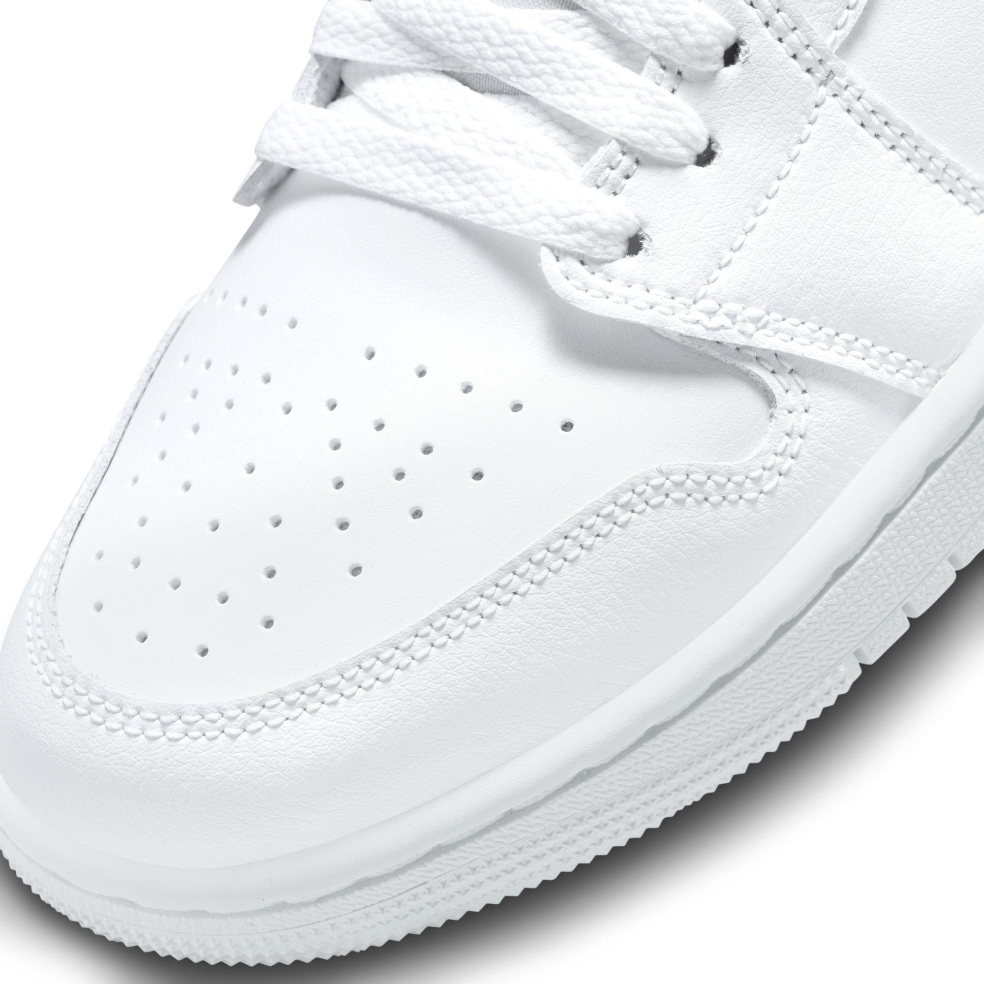 White/White - Nike - Air Jordan 1 Low Trainers - 7