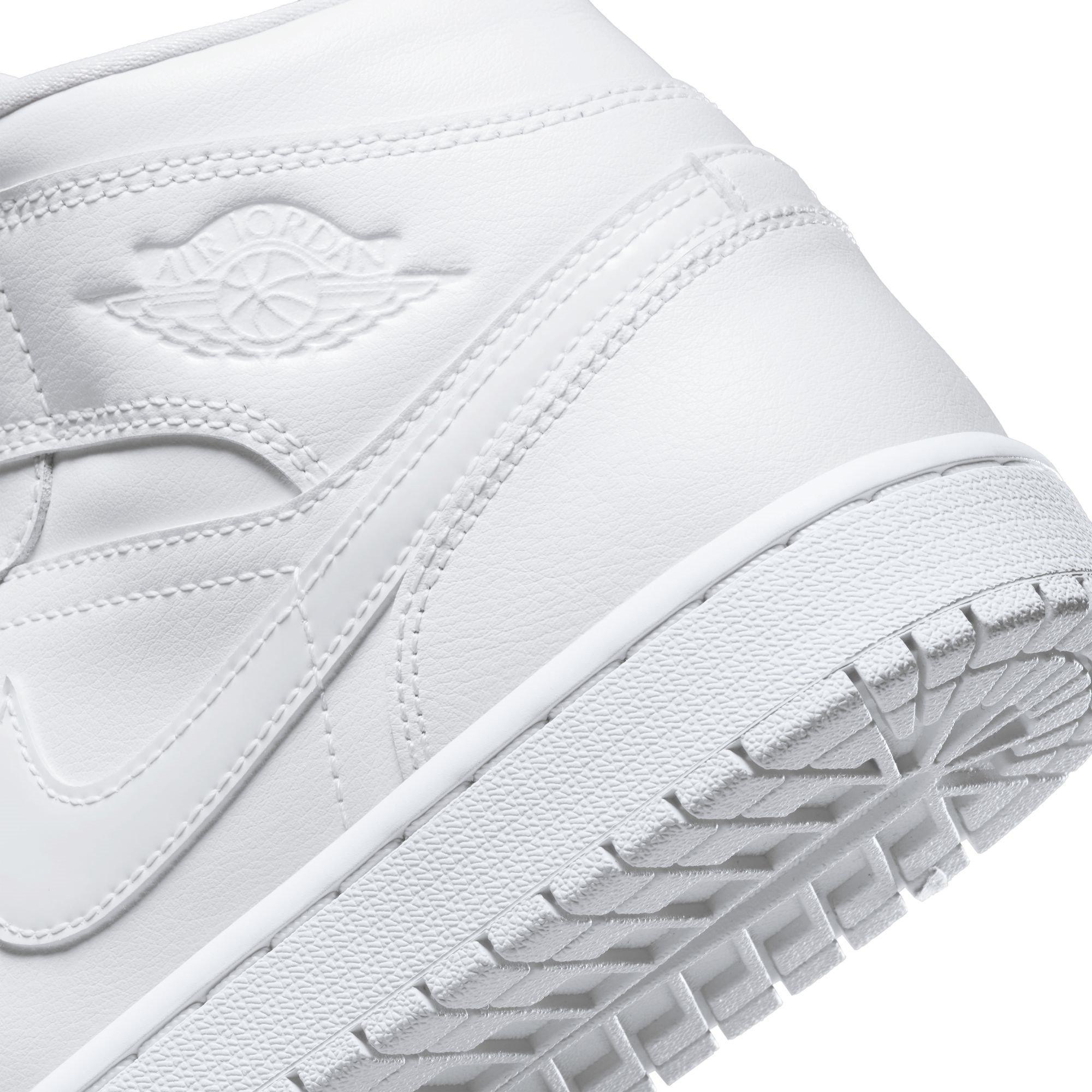 White/White - Nike - Air Jordan Mid Trainers - 9