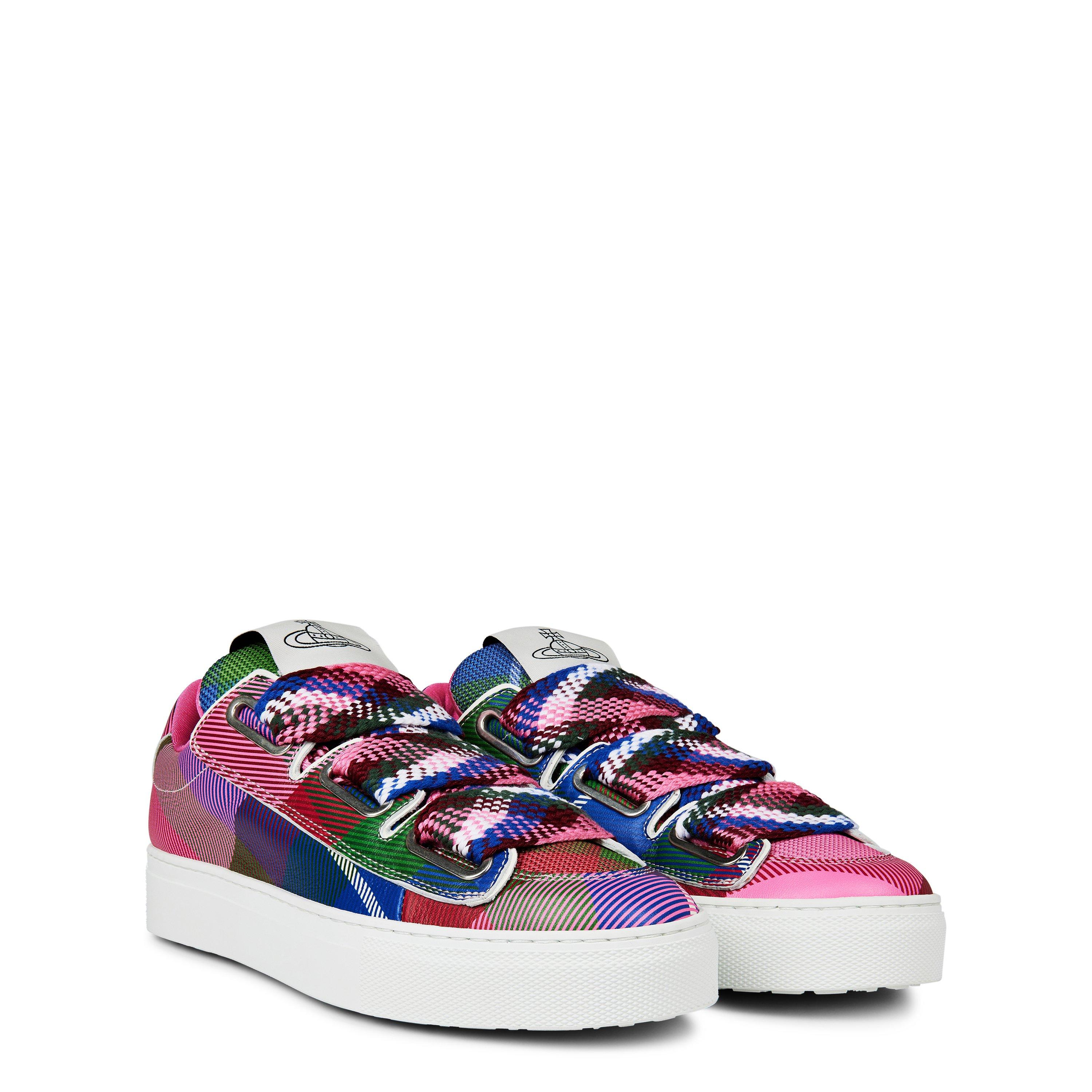 【Vivienne Westwood】Candy タータンチェック Rocketスニーカー Vivienne Westwood | Women's Candy Tartan Leather Rocket