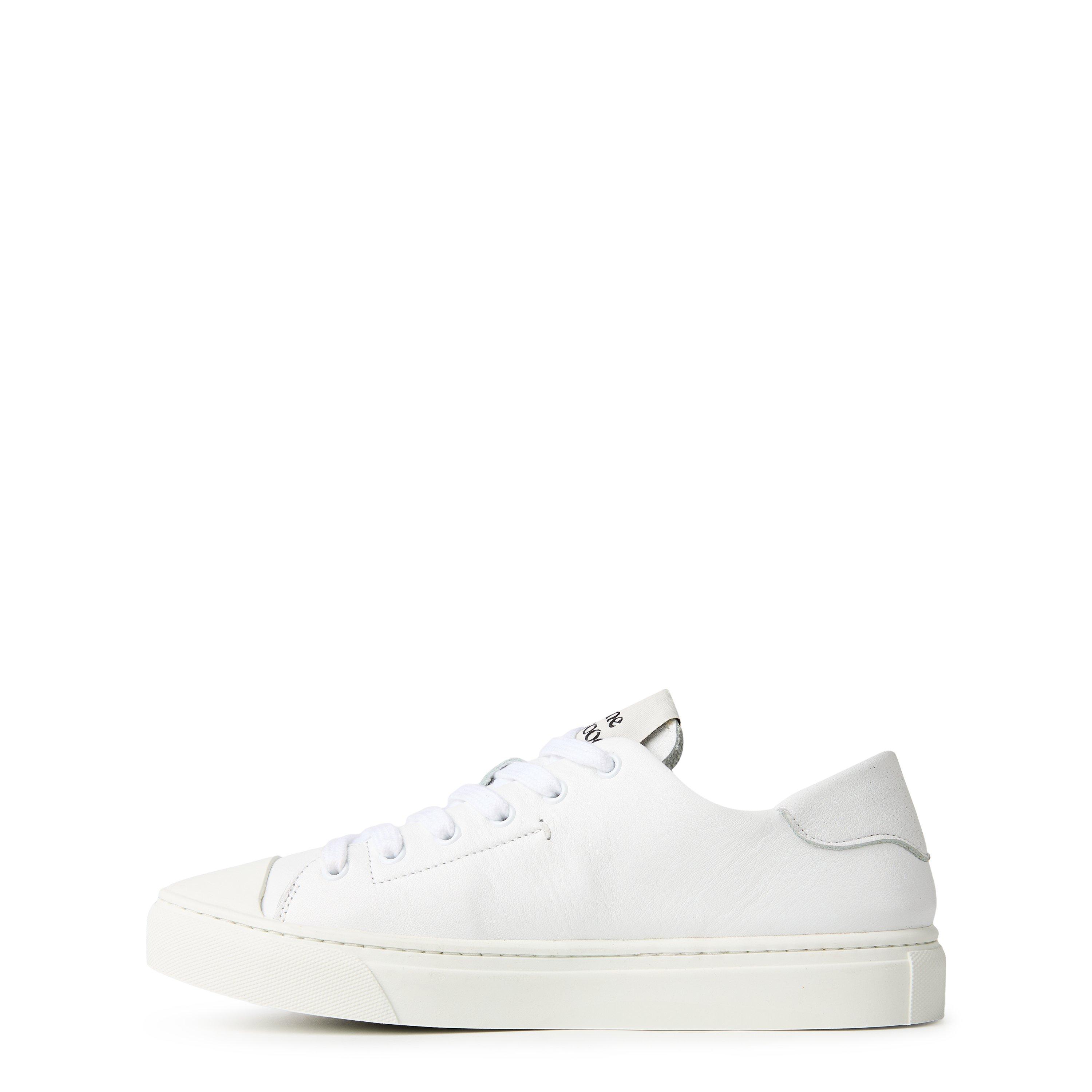 White - Vivienne Westwood - Low Top Soft Punch Trainer - 3