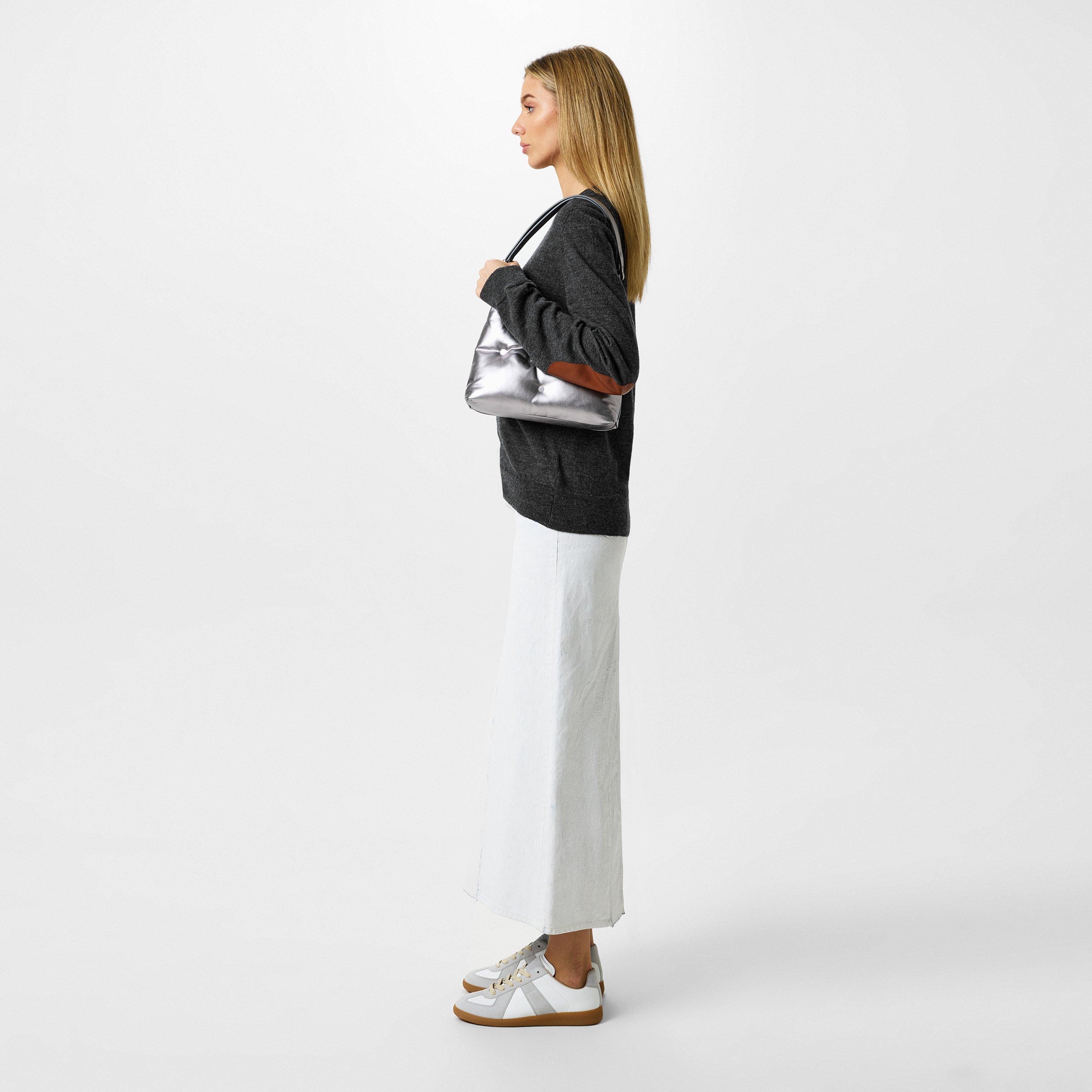 Dirty White - Maison Margiela - Replica Suede And Leather Sneakers - 6