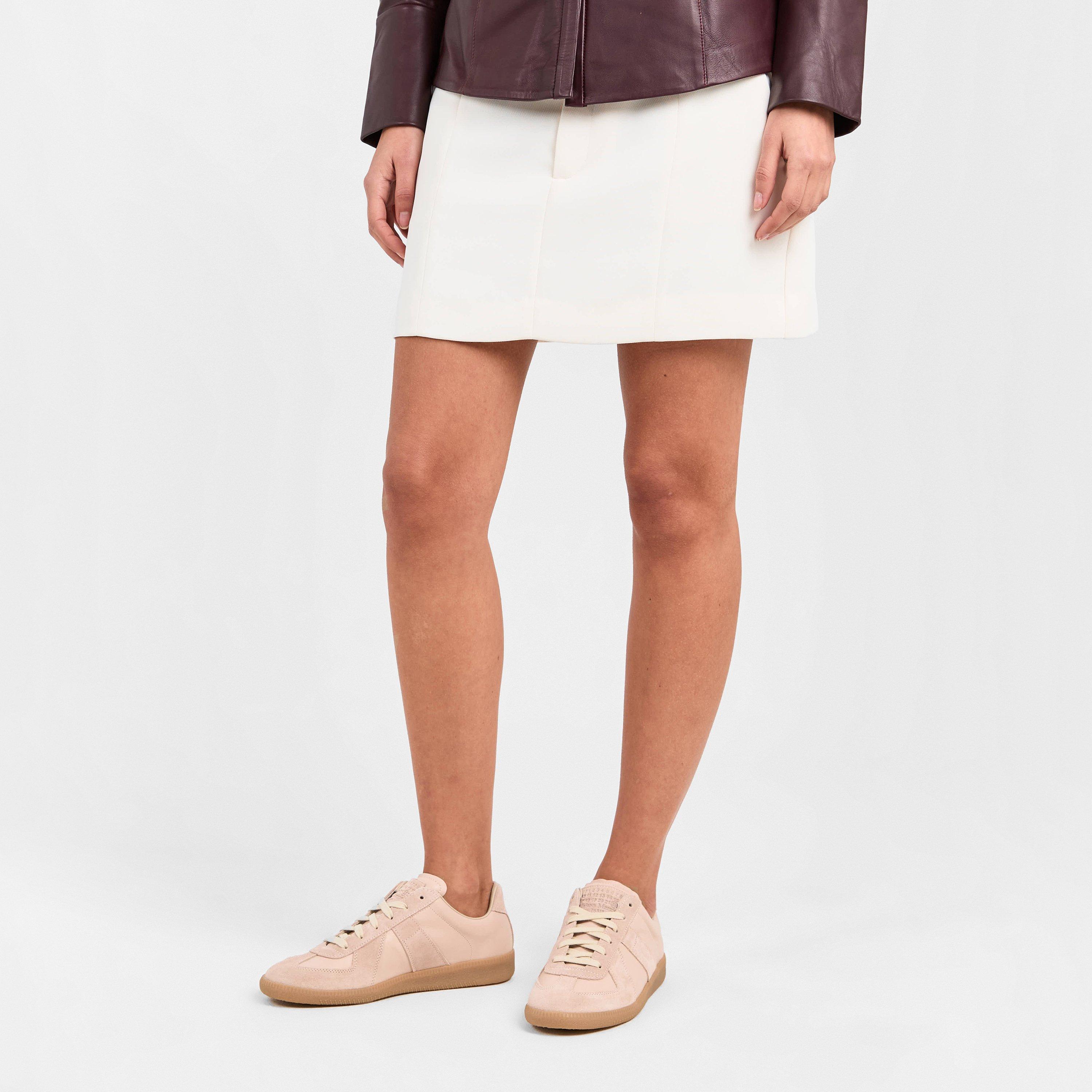 Pink - Maison Margiela - Replica Suede And Leather Sneakers - 3