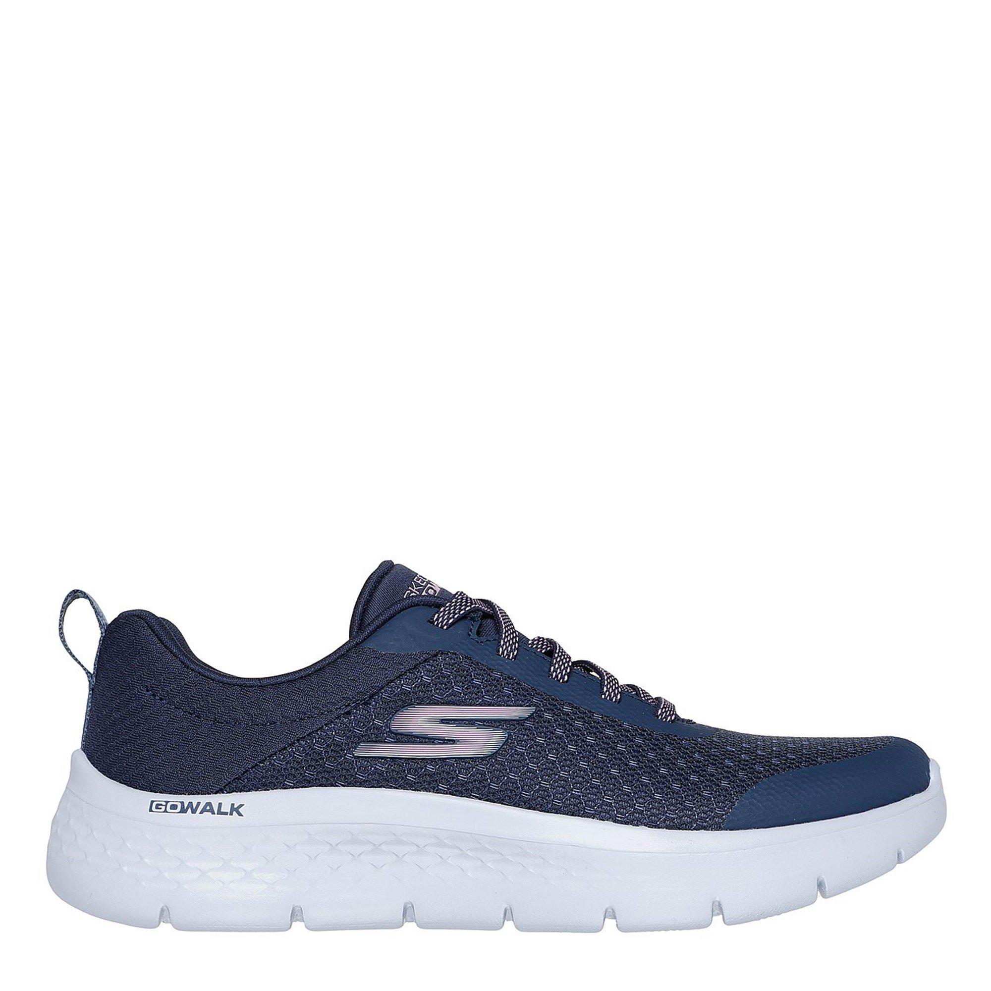 NAVY/LAVENDAR - Skechers - Go Walk Flex Womens Shoes - 3