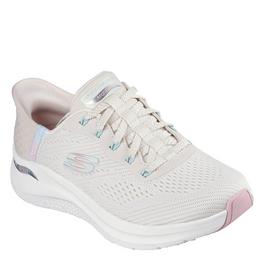 Skechers Slip ins Arch Fit 2.0 Easy Chic Running Trainers Womens