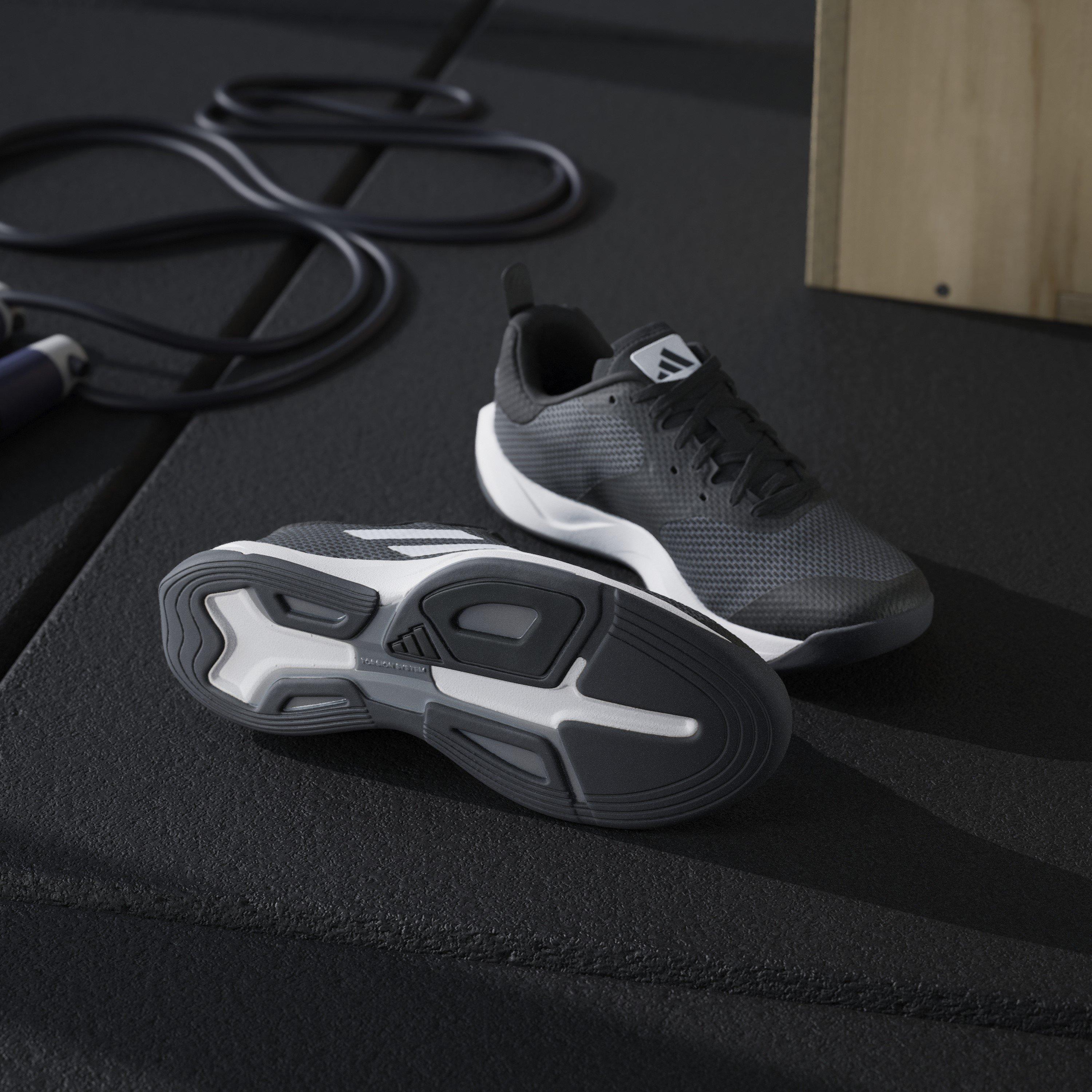 Zwart/Wit - adidas - Rapidmove Trainers Womens - 11