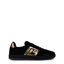 Balmain Swan Suede Trainer