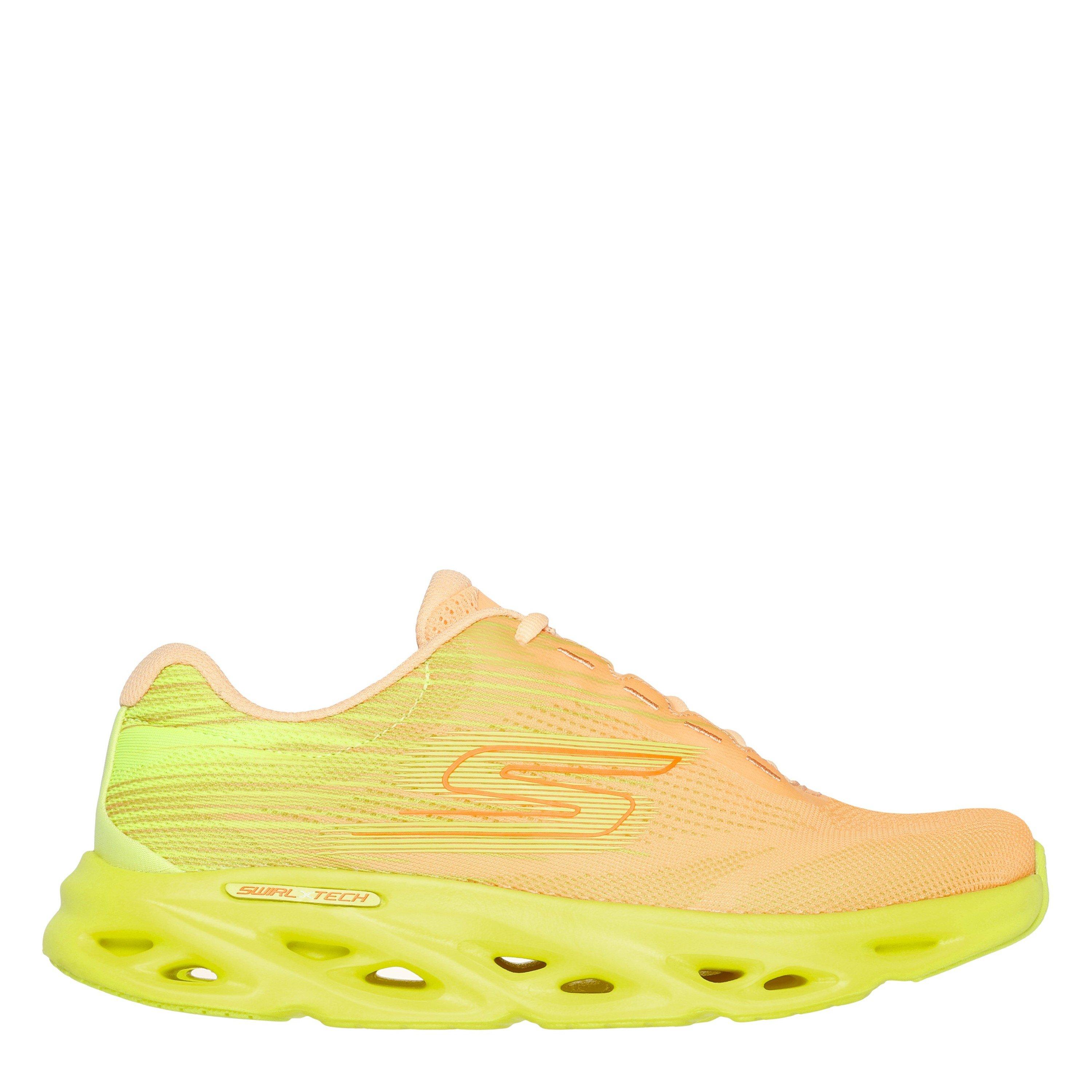 Orange/Yellow - Skechers - Go Run Swirl Tech Speed - Ultra Runners - 1