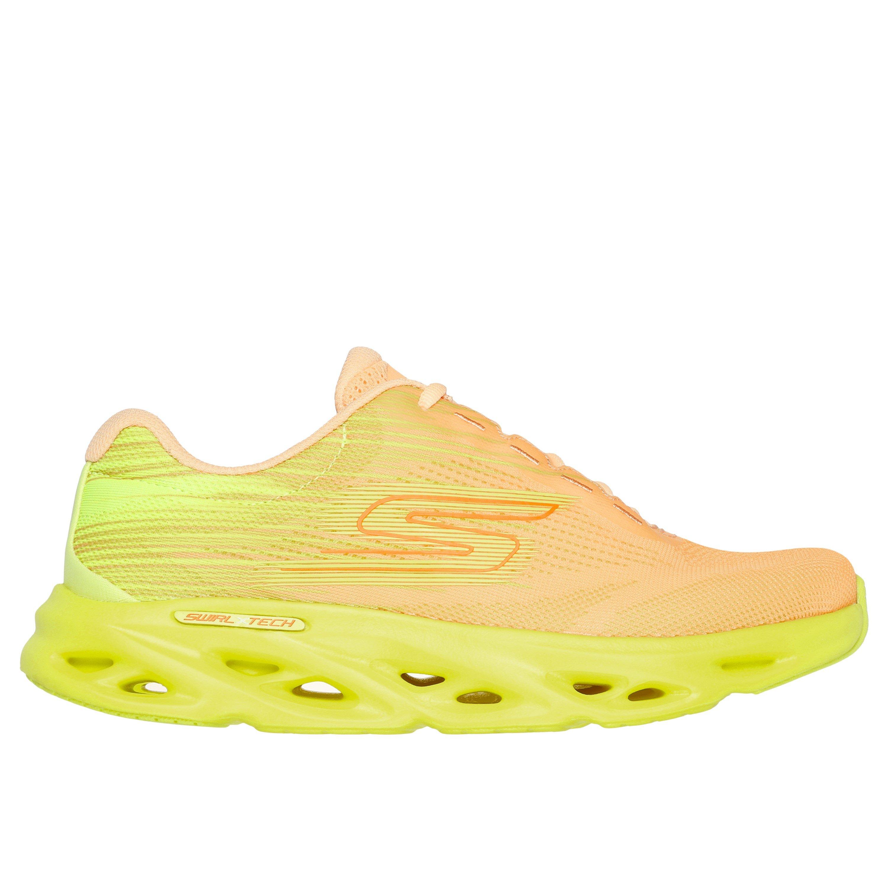 Orange/Yellow - Skechers - Go Run Swirl Tech Speed - Ultra Runners - 5