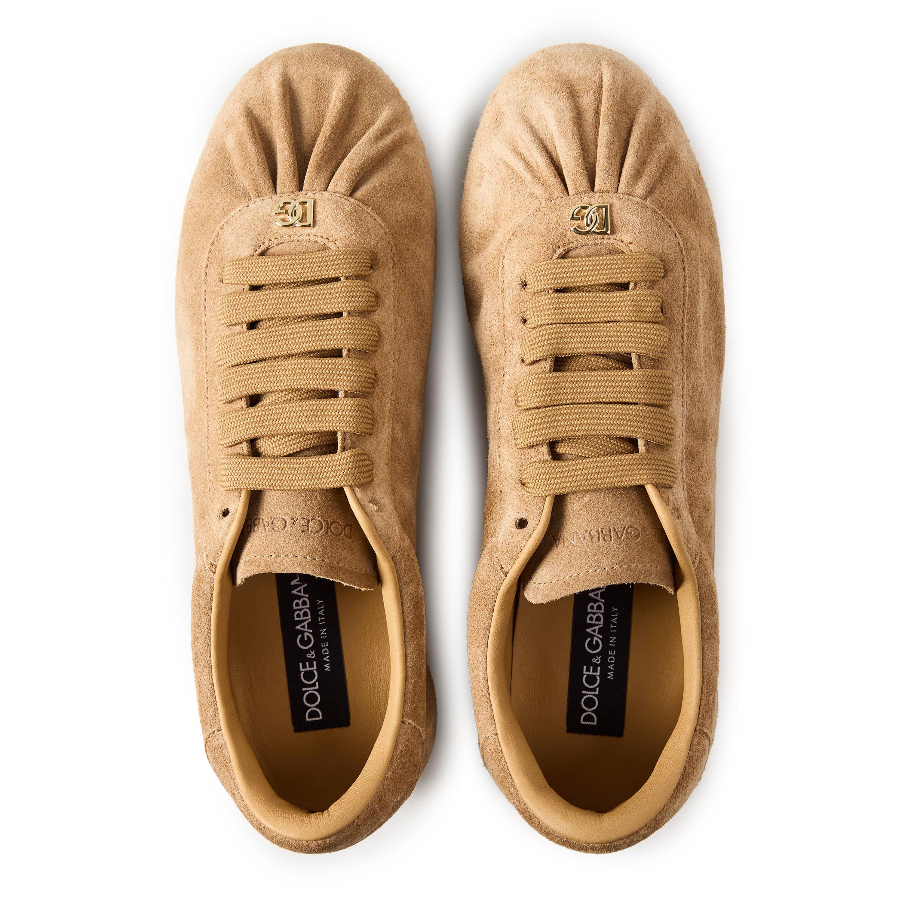 Beige - Dolce and Gabbana - DG Low Pro Sneaker Ld64 - 4
