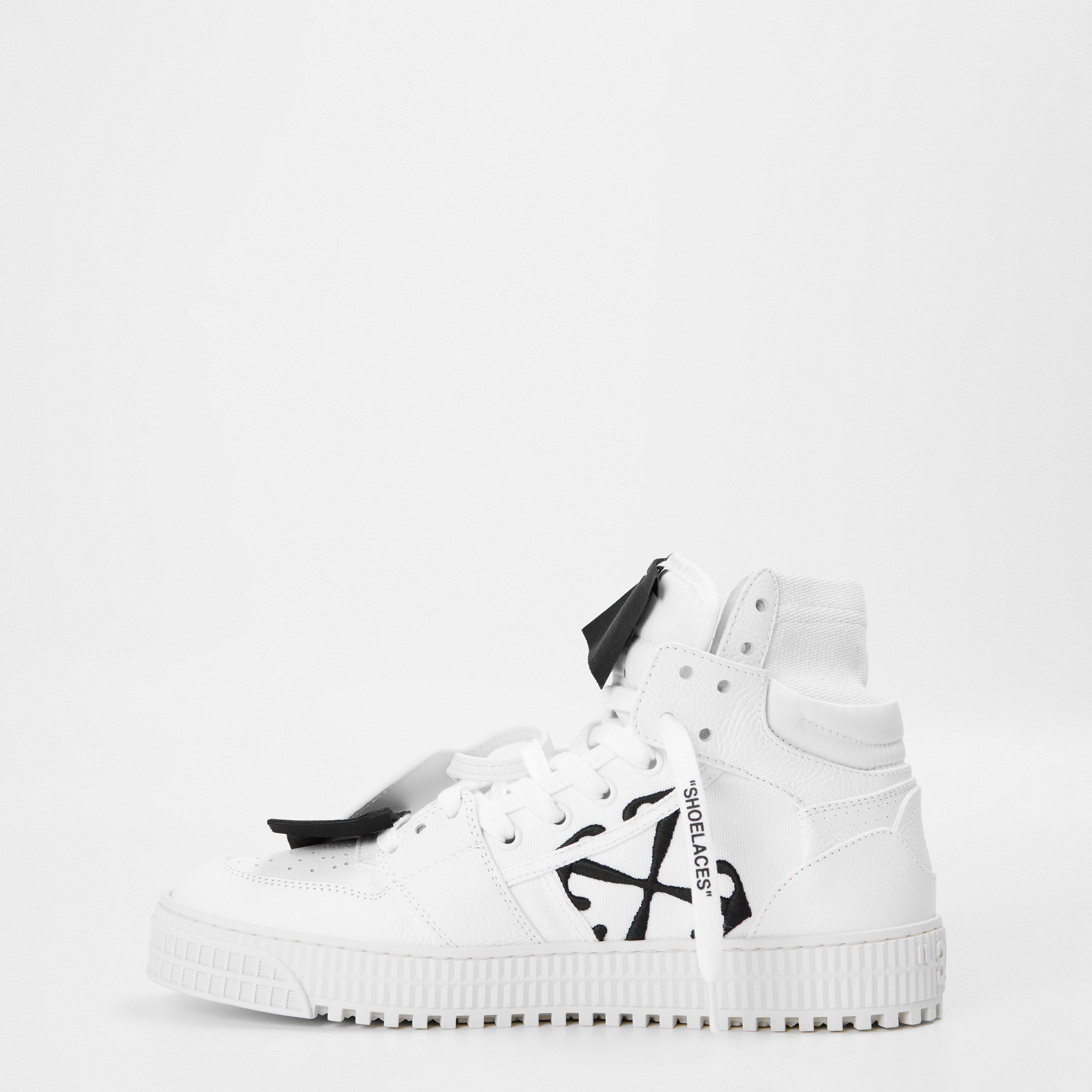 Hvid/Sort - Off White - Women's Off-Court Sneakers, Vintage Basketball-Inspired Style - 2