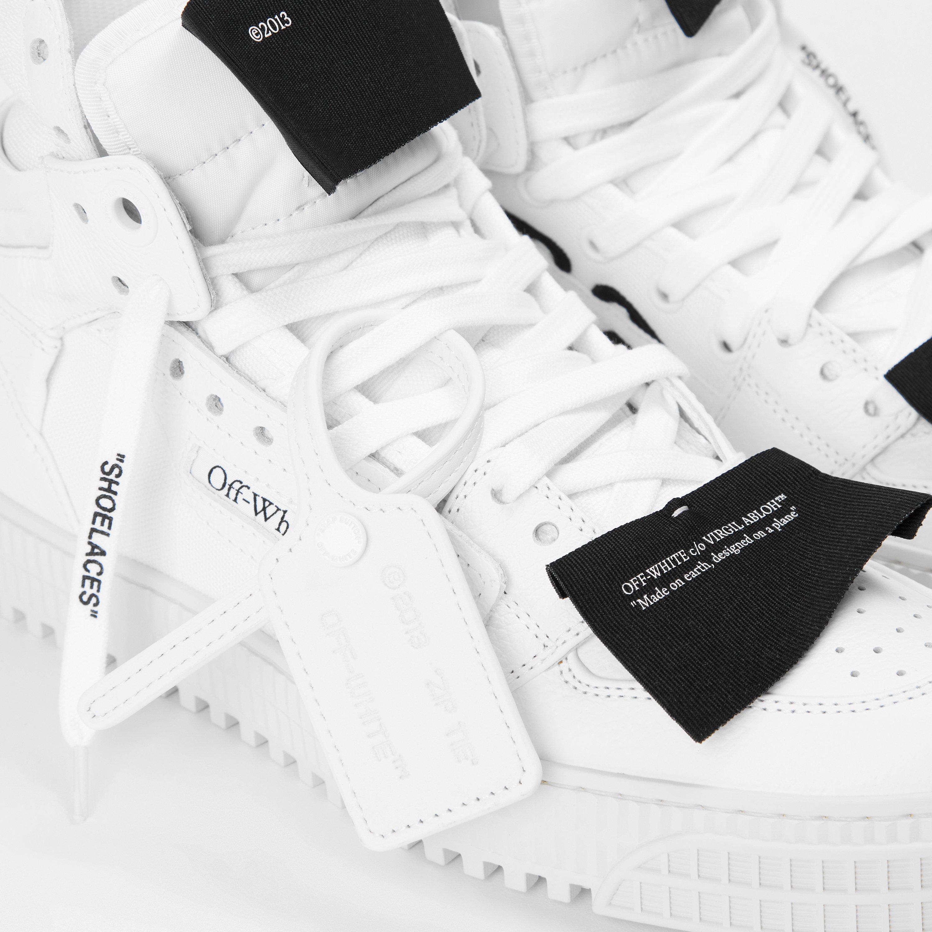 Hvid/Sort - Off White - Women's Off-Court Sneakers, Vintage Basketball-Inspired Style - 4