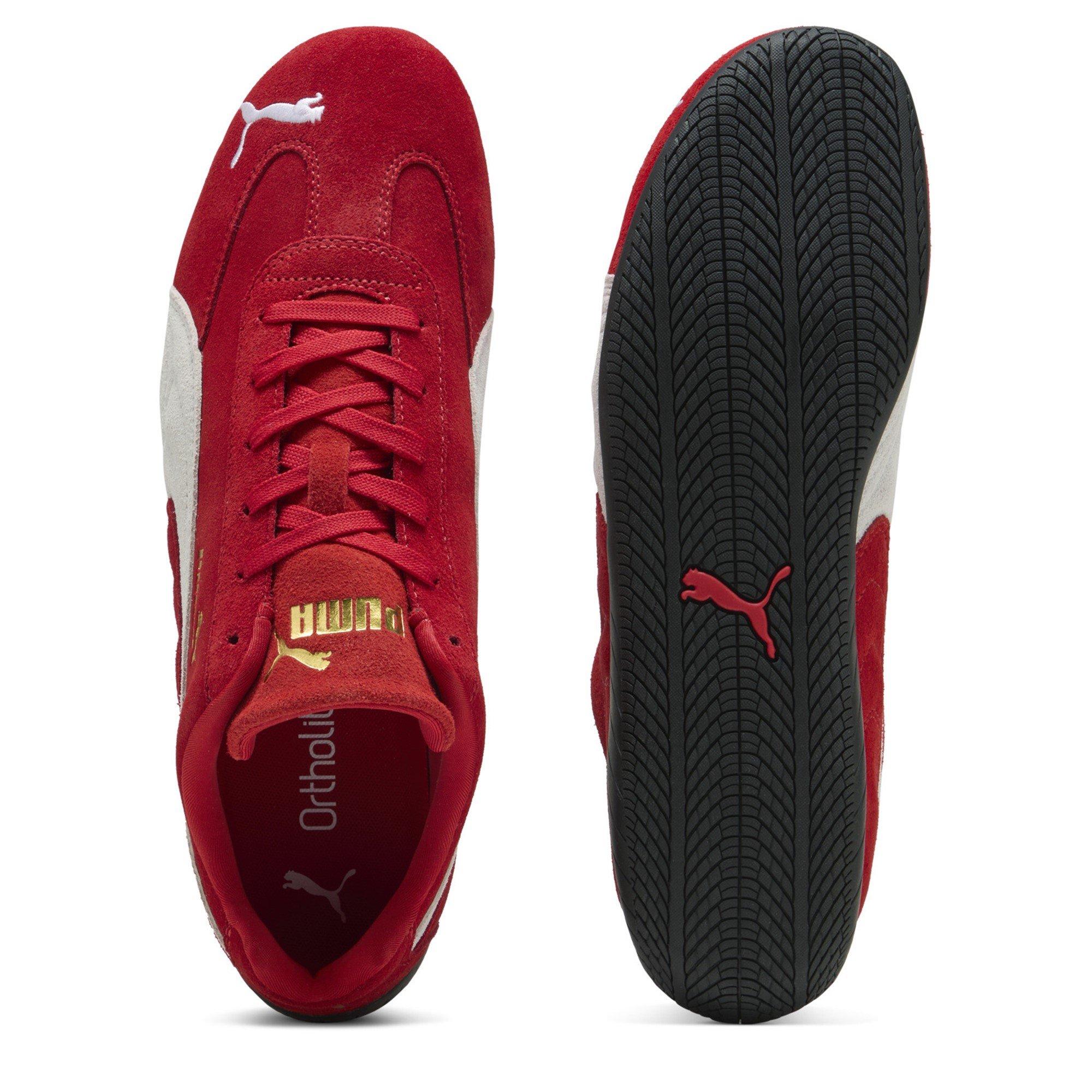 Red/White - Puma - Womens Speedcat OG Sneaker - 4