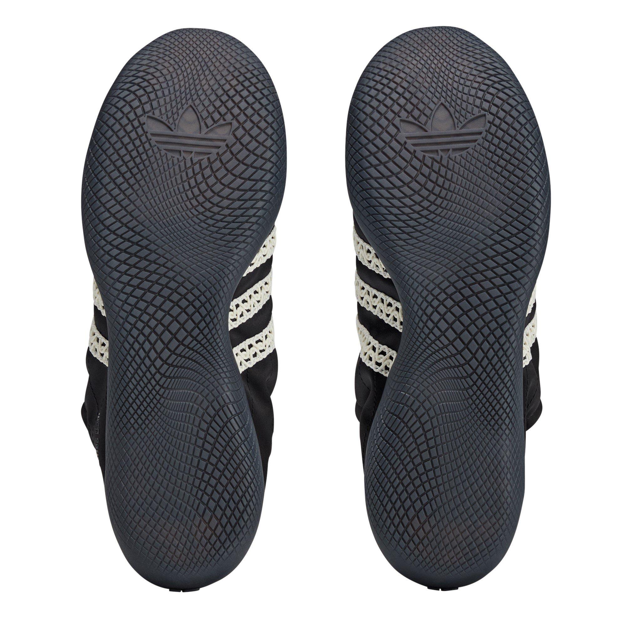 Black Satin - adidas Originals - Women's Karintha Satin Low-Top Trainers - 6