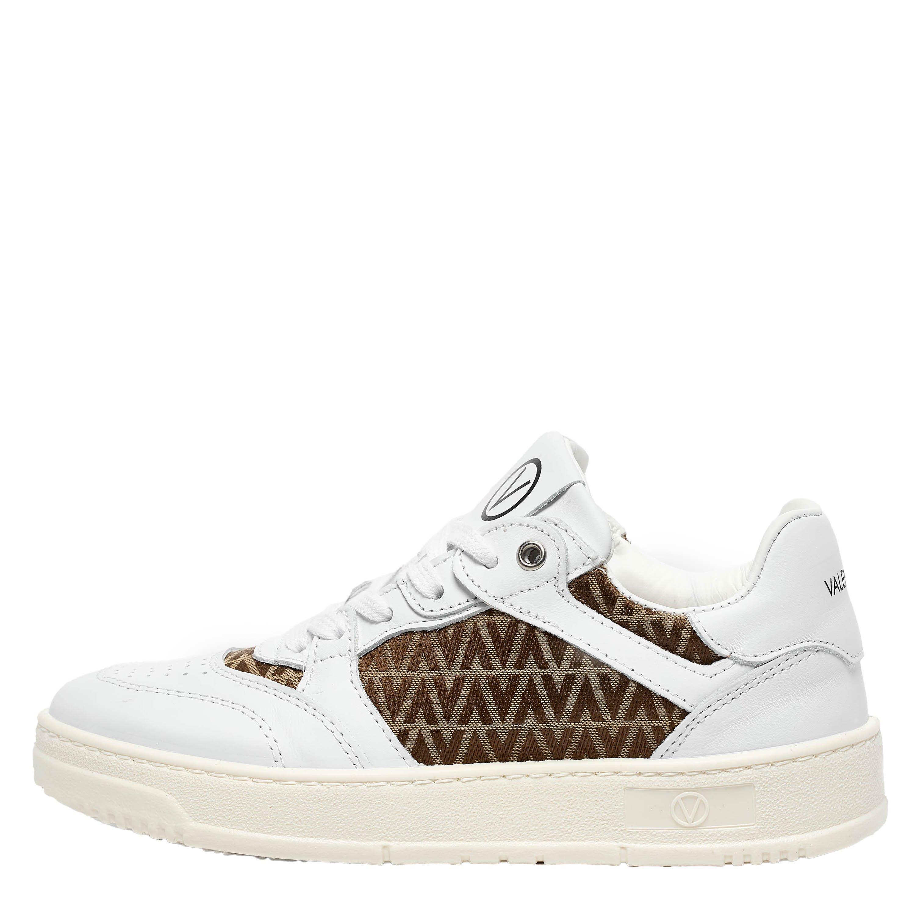White/Beige - Valentino - Women's ValS Plutone Low-Top Trainers - 2