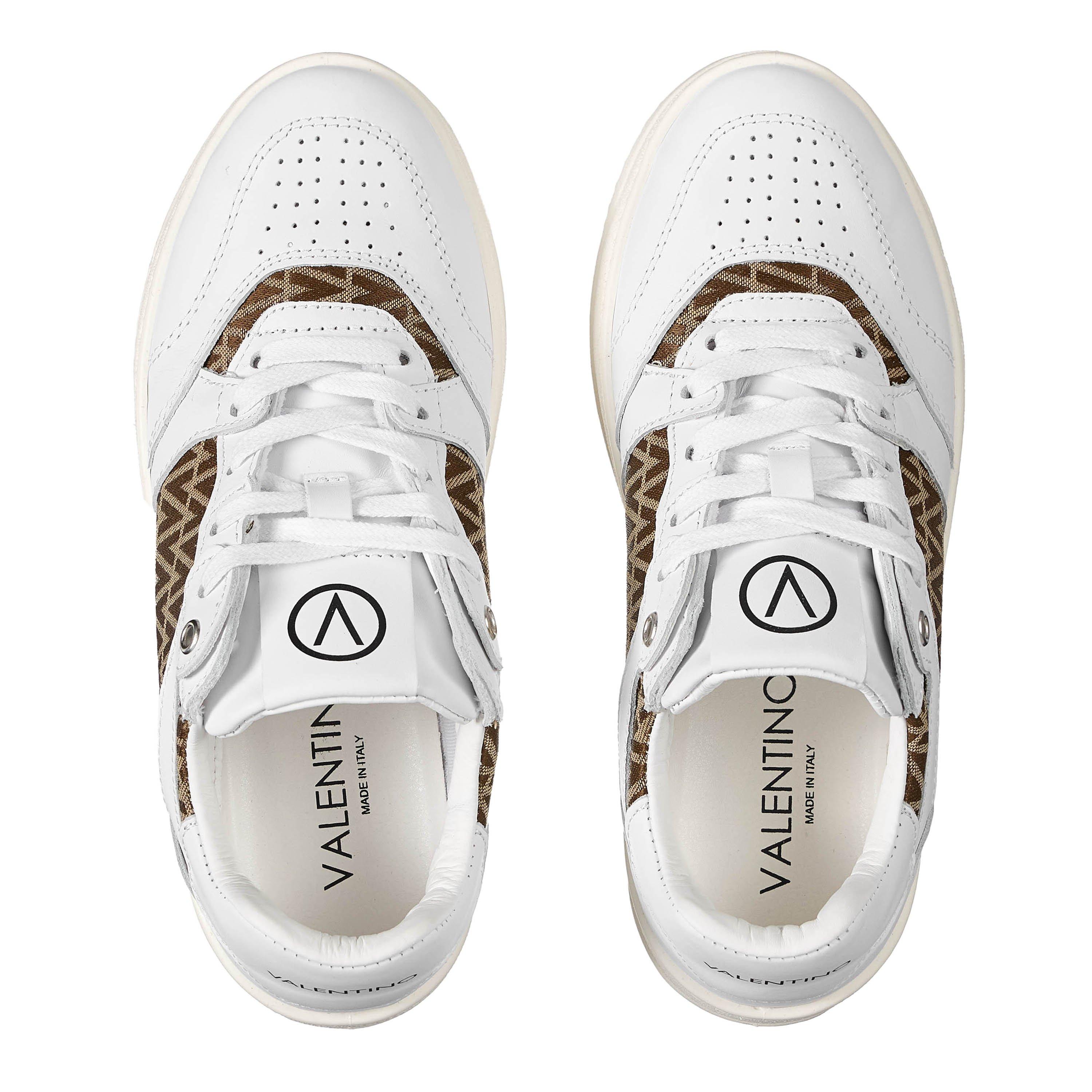 White/Beige - Valentino - Women's ValS Plutone Low-Top Trainers - 6