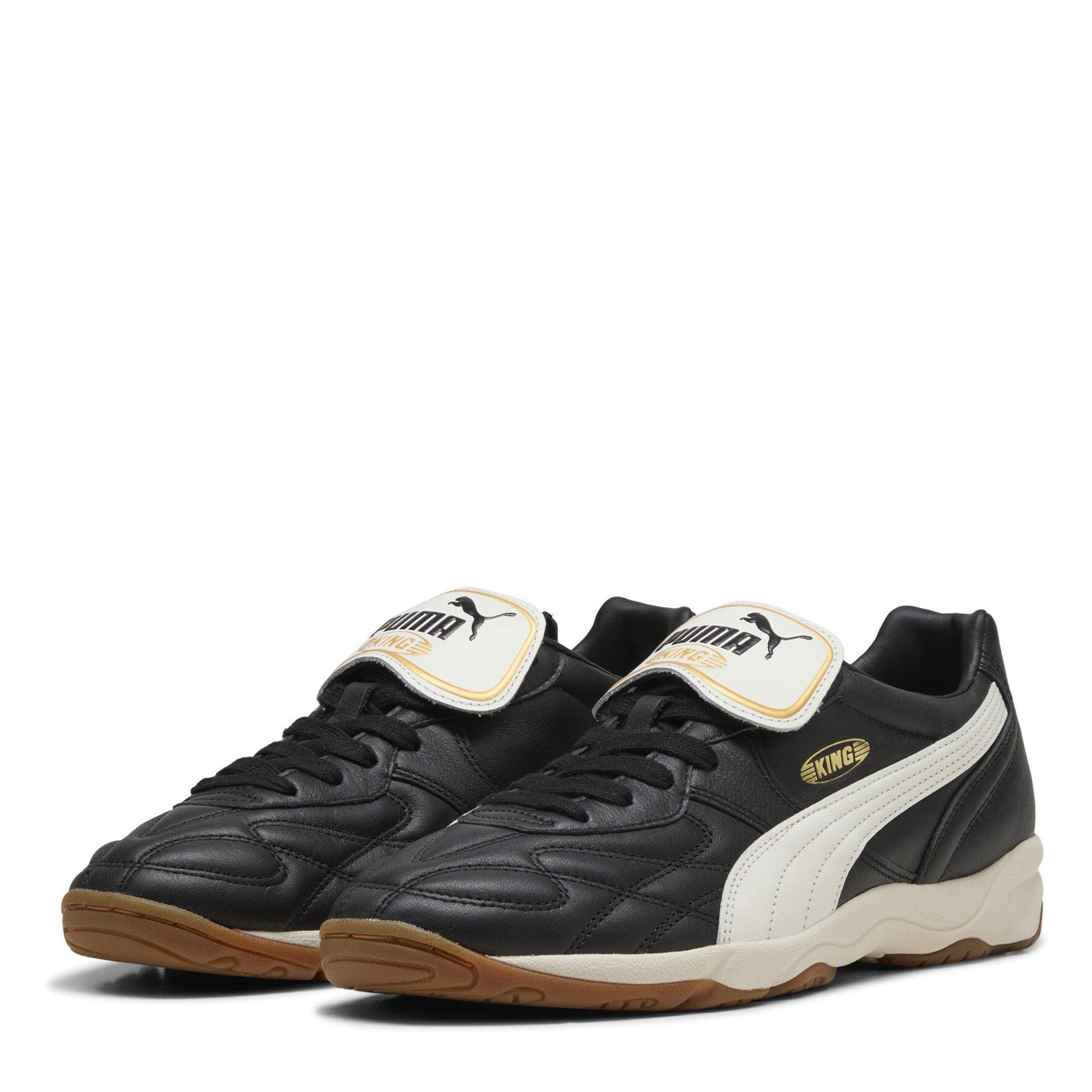 Black/White - Puma - Women's X King Indoor Low-Top Trainers - 1