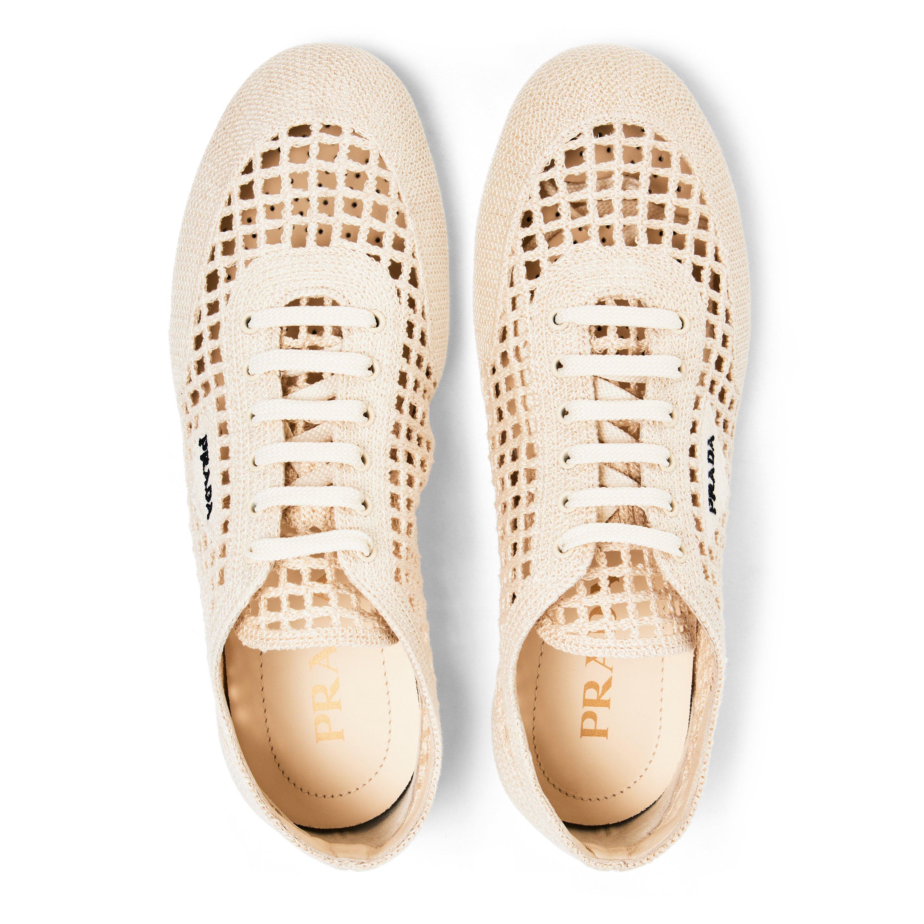 Avorio - Prada - Women's Low-Top Trainers - 4