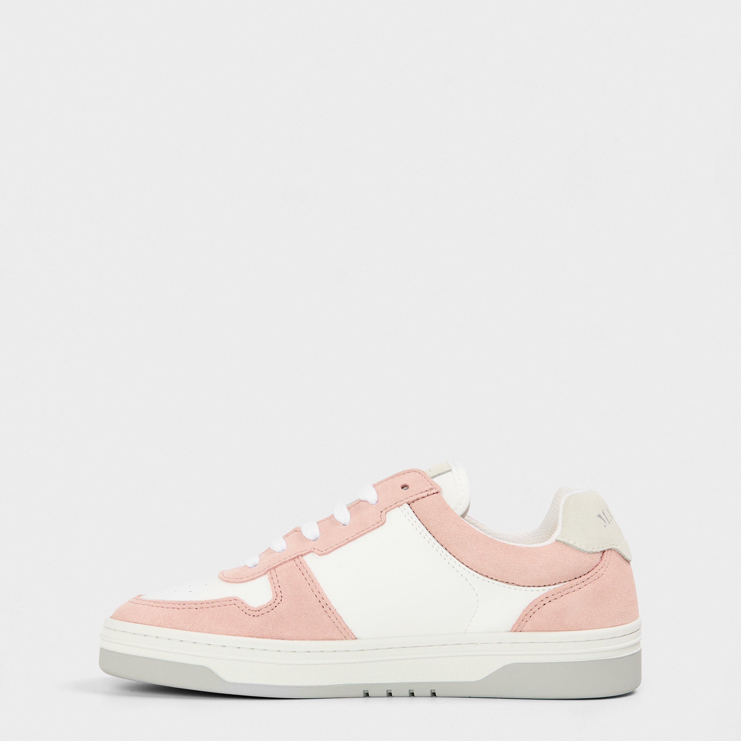 White/Light Pnk - Mallet - Women's Bentham Court Low-Top Trainers - 2