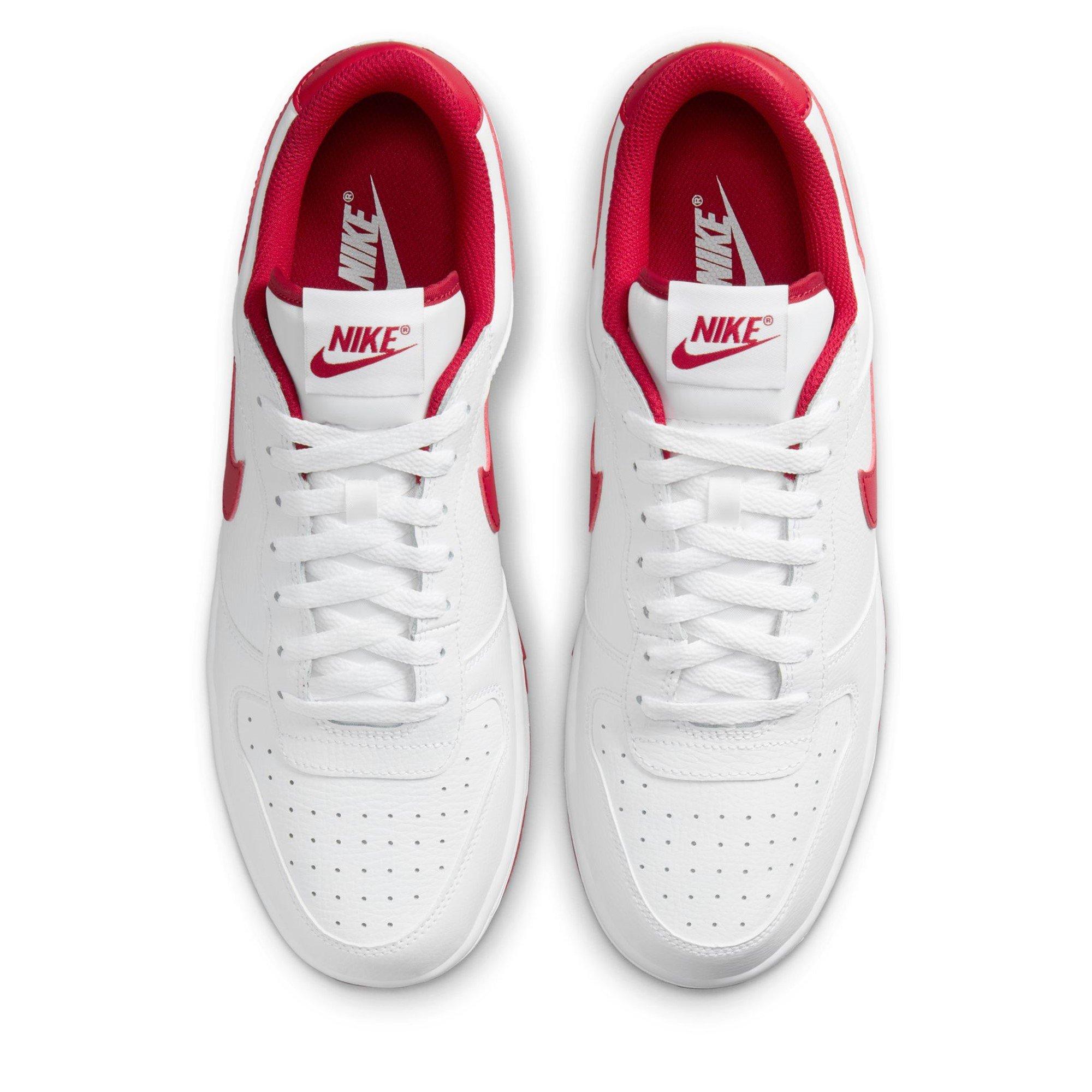 White/Gym Red - Nike - Big Low Mens Shoes - 5