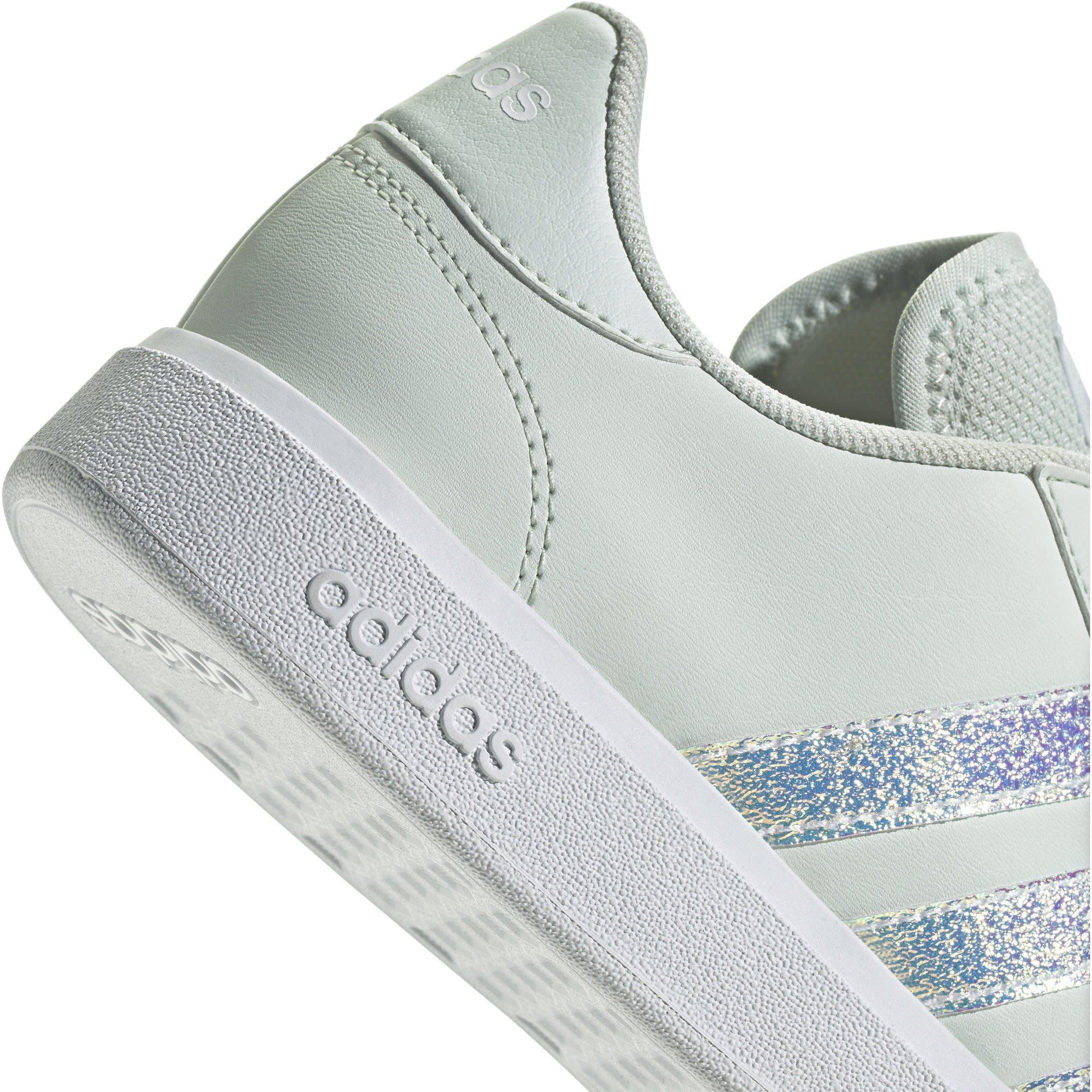 Crys Jade/White - adidas - Grand Court Base 2.0 Womens Shoes - 7