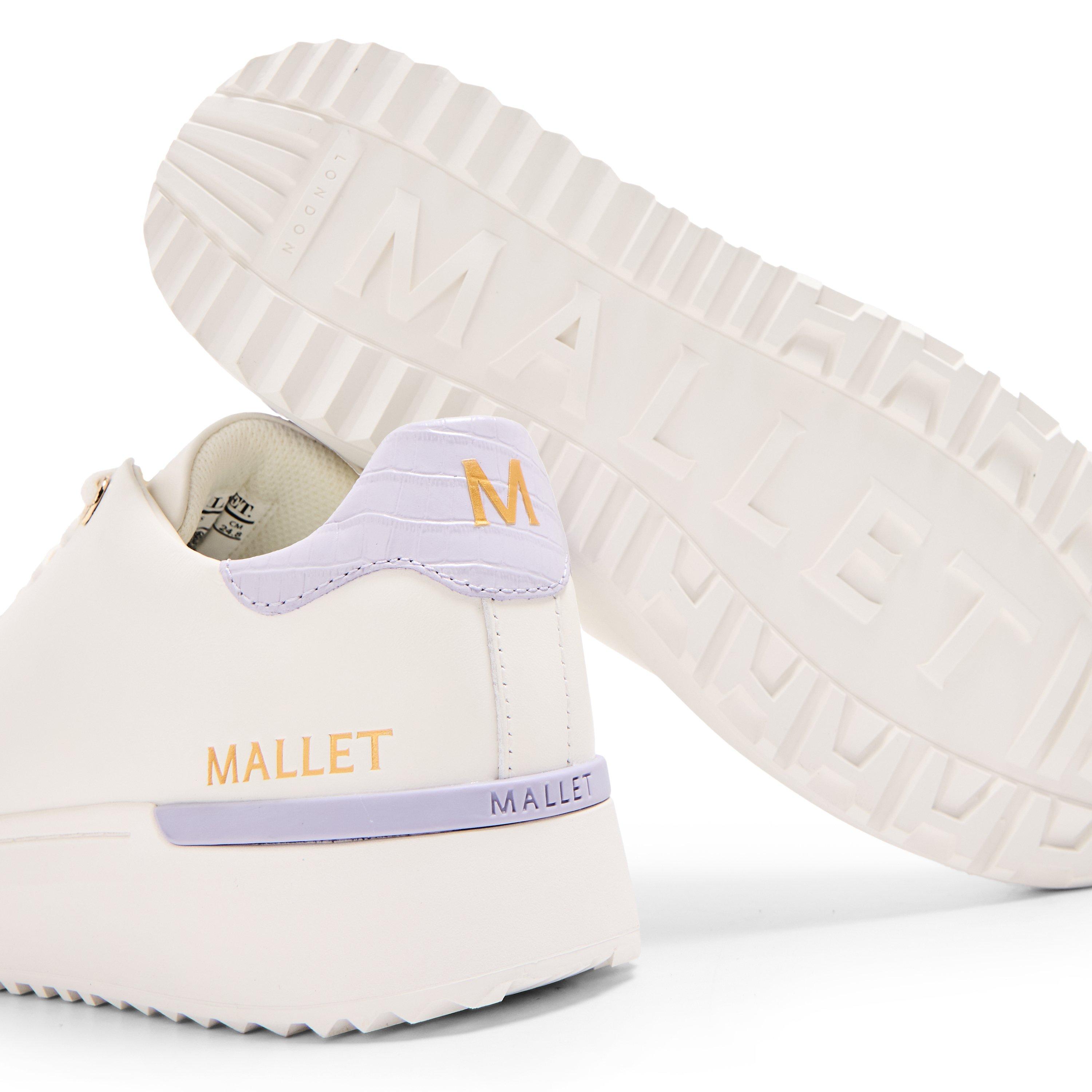 White - Mallet - Women's Low-Top Trainers - 3