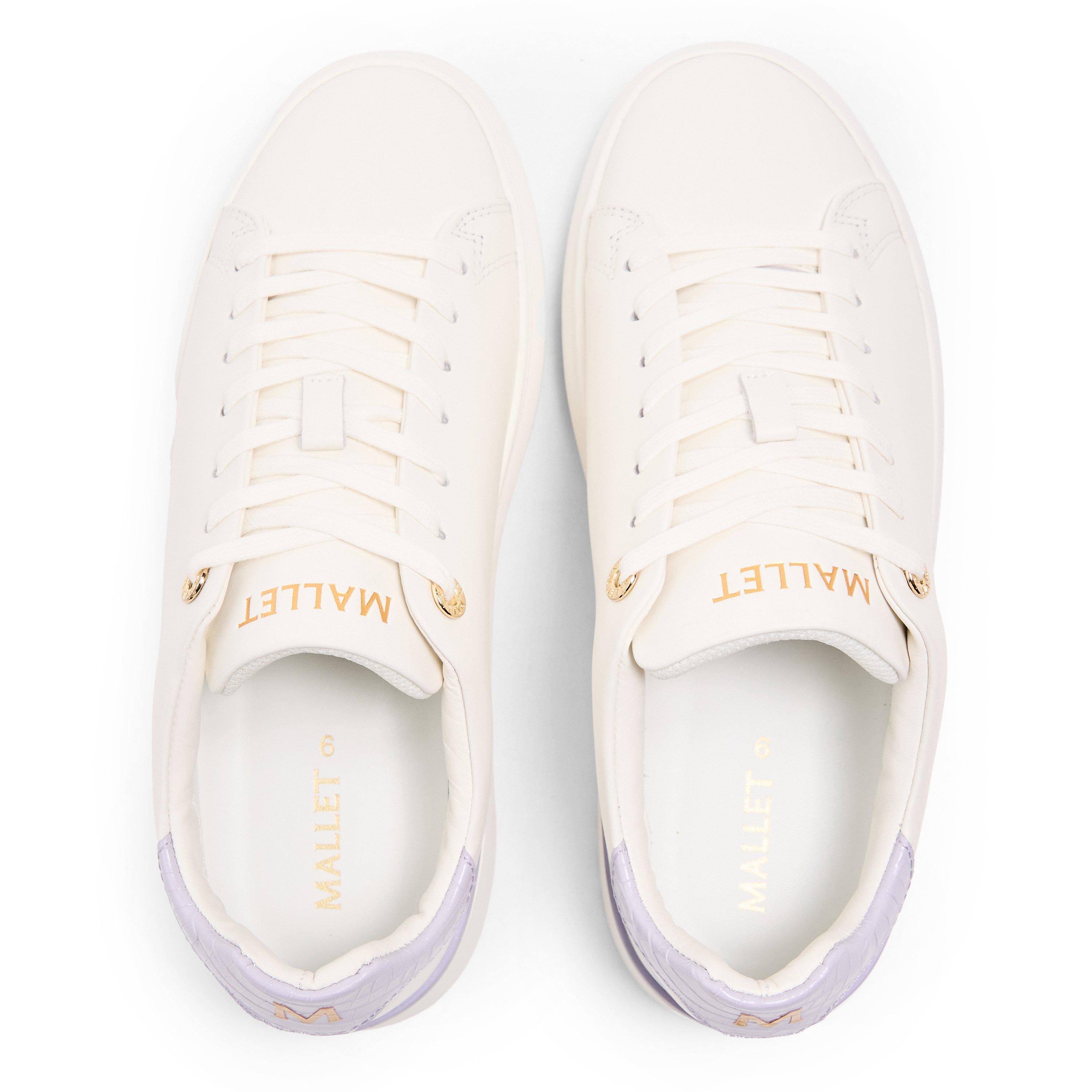 White - Mallet - Women's Low-Top Trainers - 4
