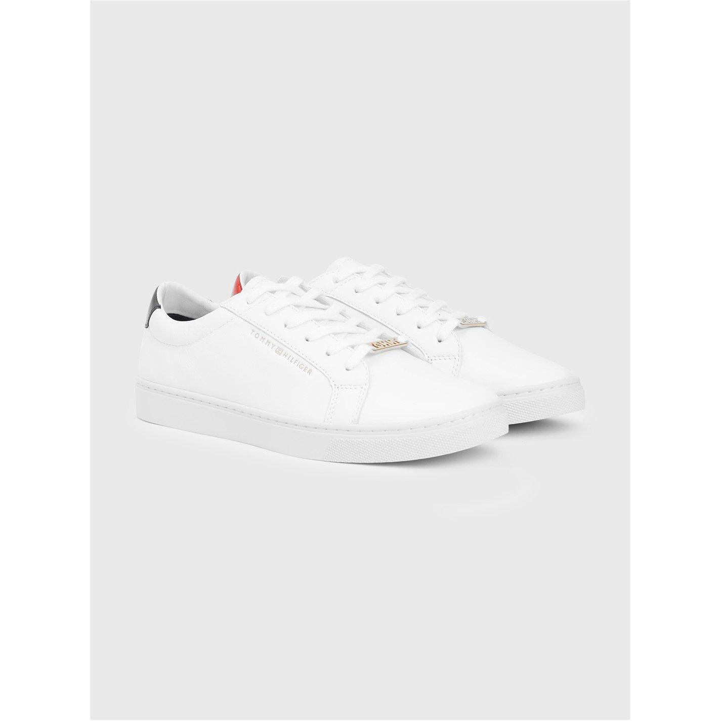 Tommy Hilfiger Women's Essential Trainers - White Rwb - 6.5 (40)
