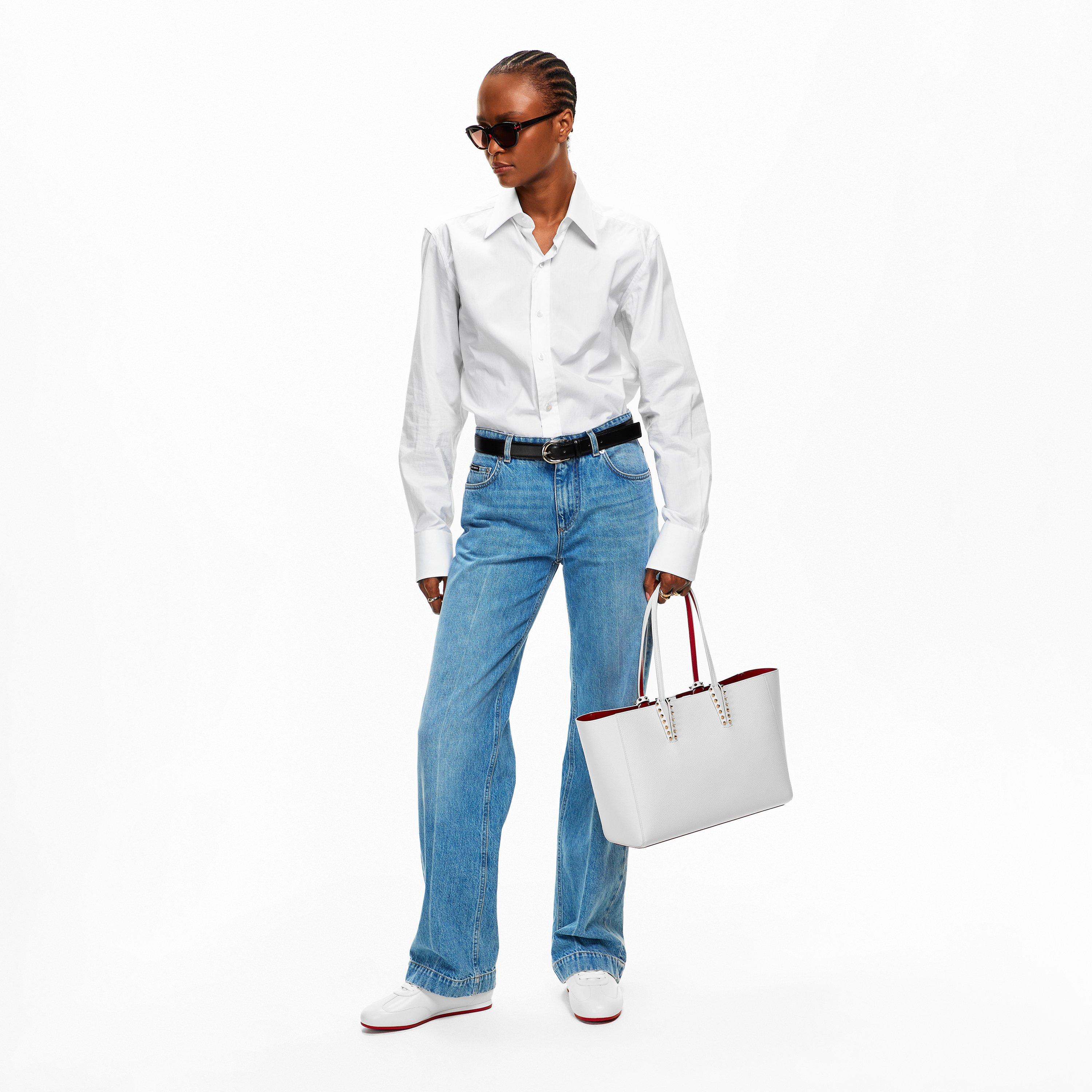 White - Christian Louboutin - Women's Chr Eleonora Low-Top Trainers - 6