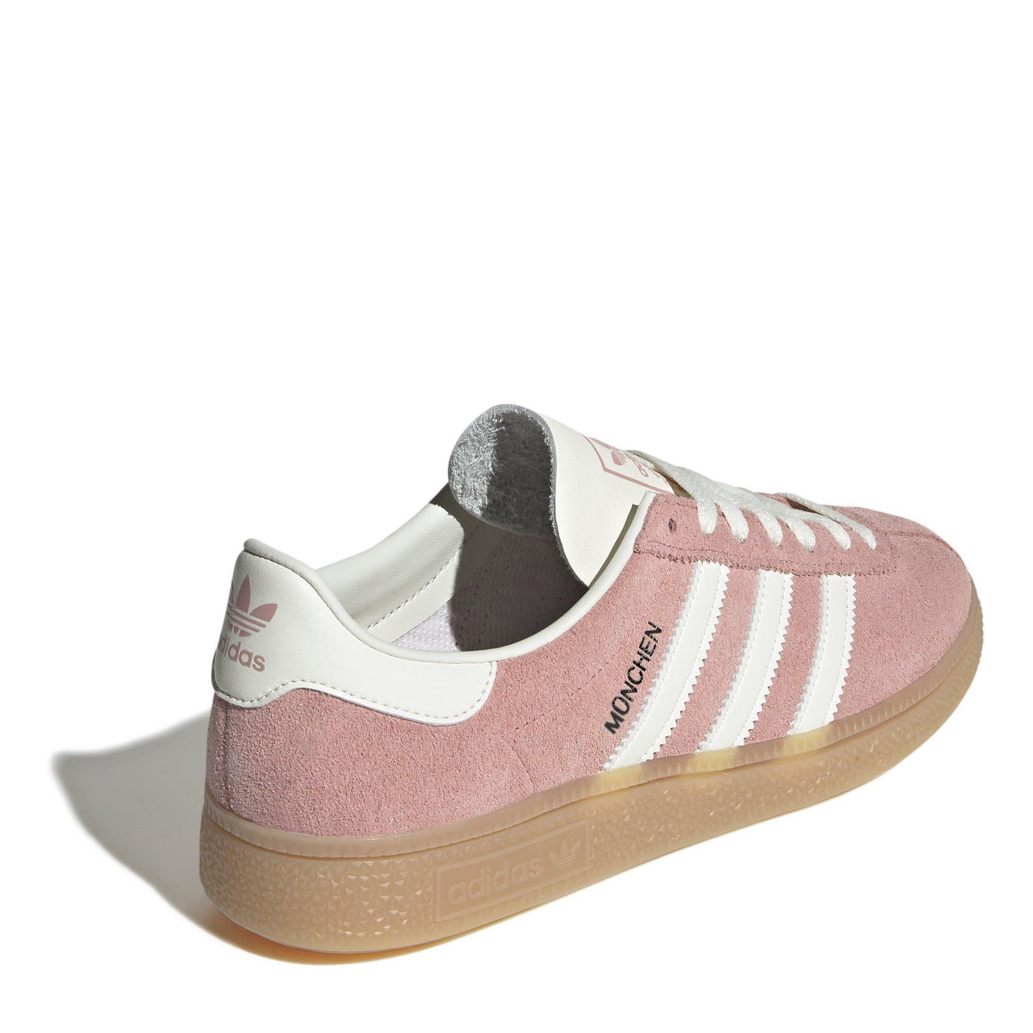 Wonder Mauve - adidas Originals - Women's Muenchen Low-Top Trainers - 4