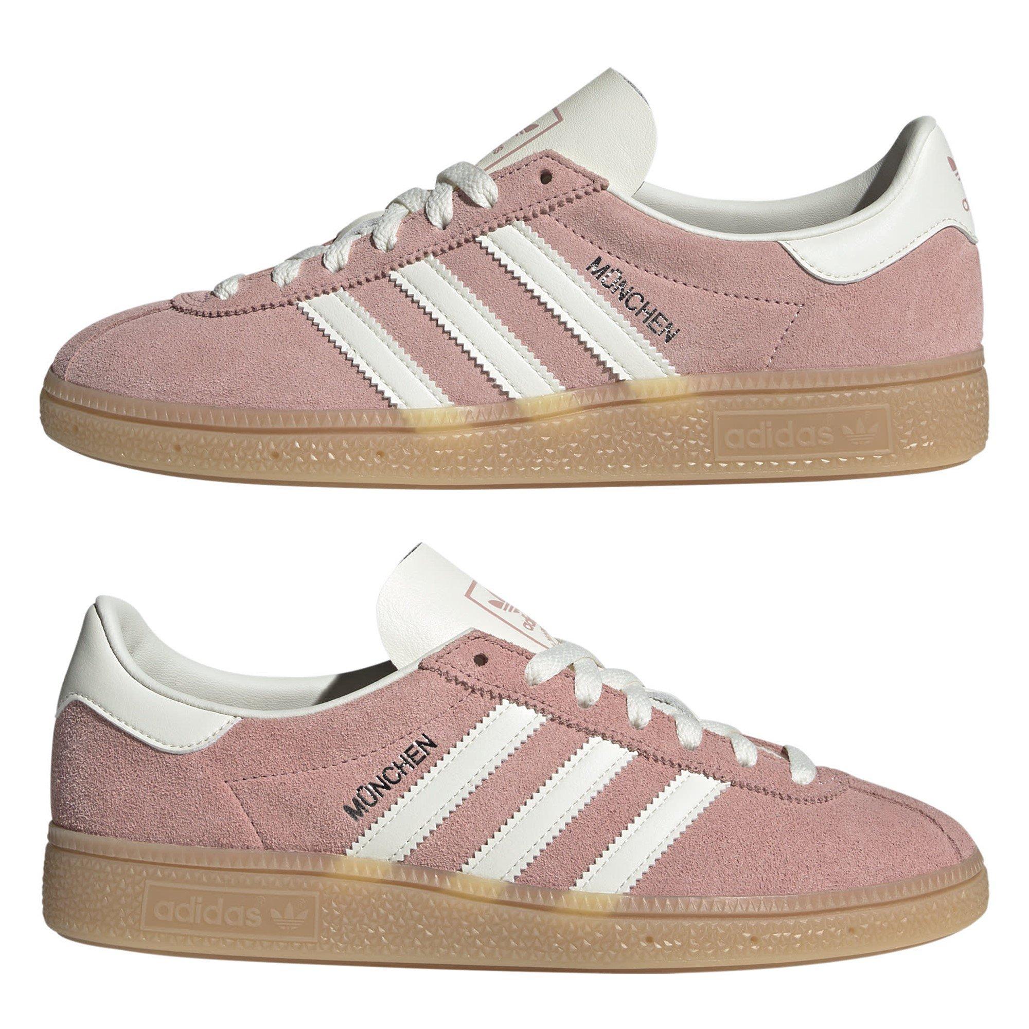 Wonder Mauve - adidas Originals - Women's Muenchen Low-Top Trainers - 9