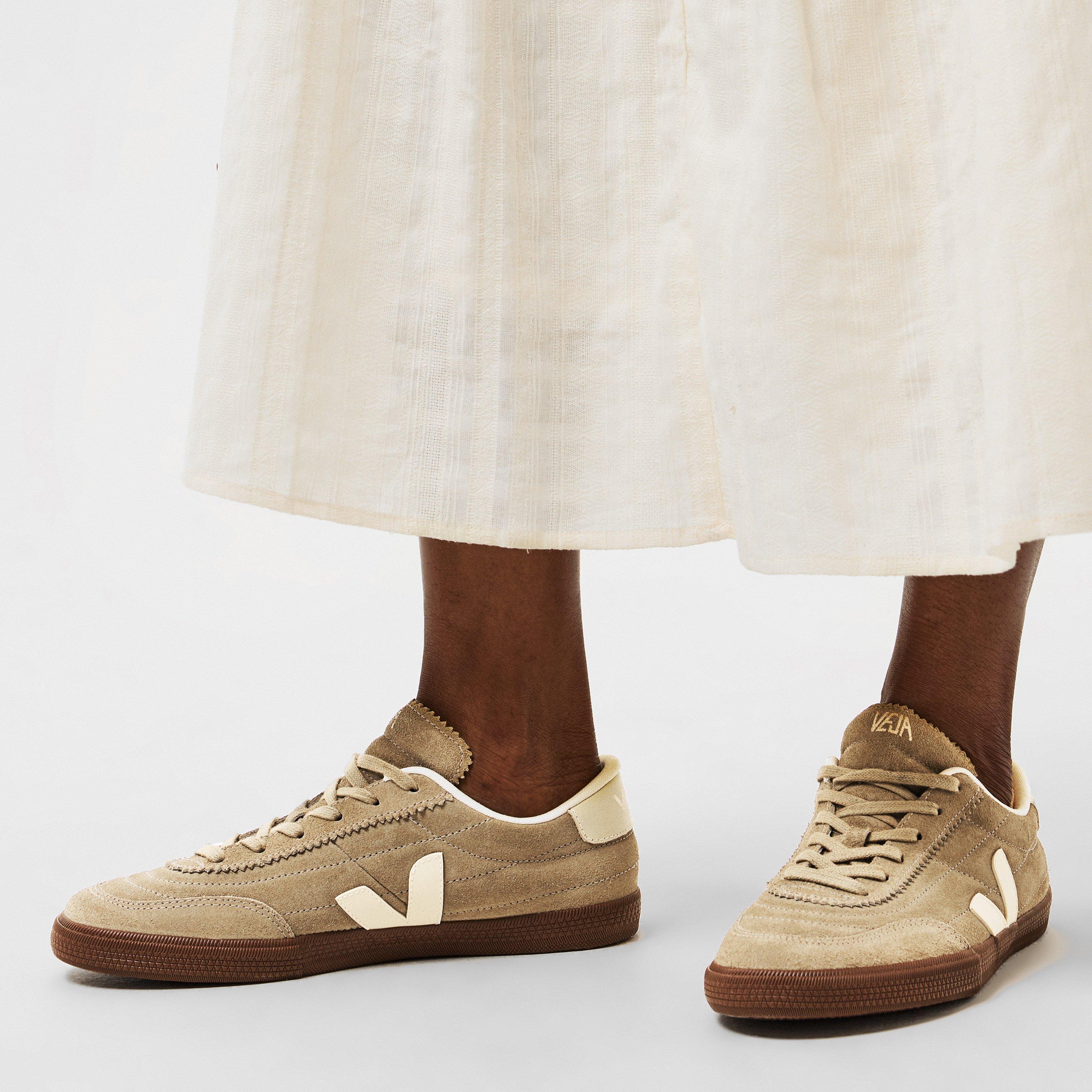 Taupe/Bark - Veja - Women's Low-Top Trainers - 3