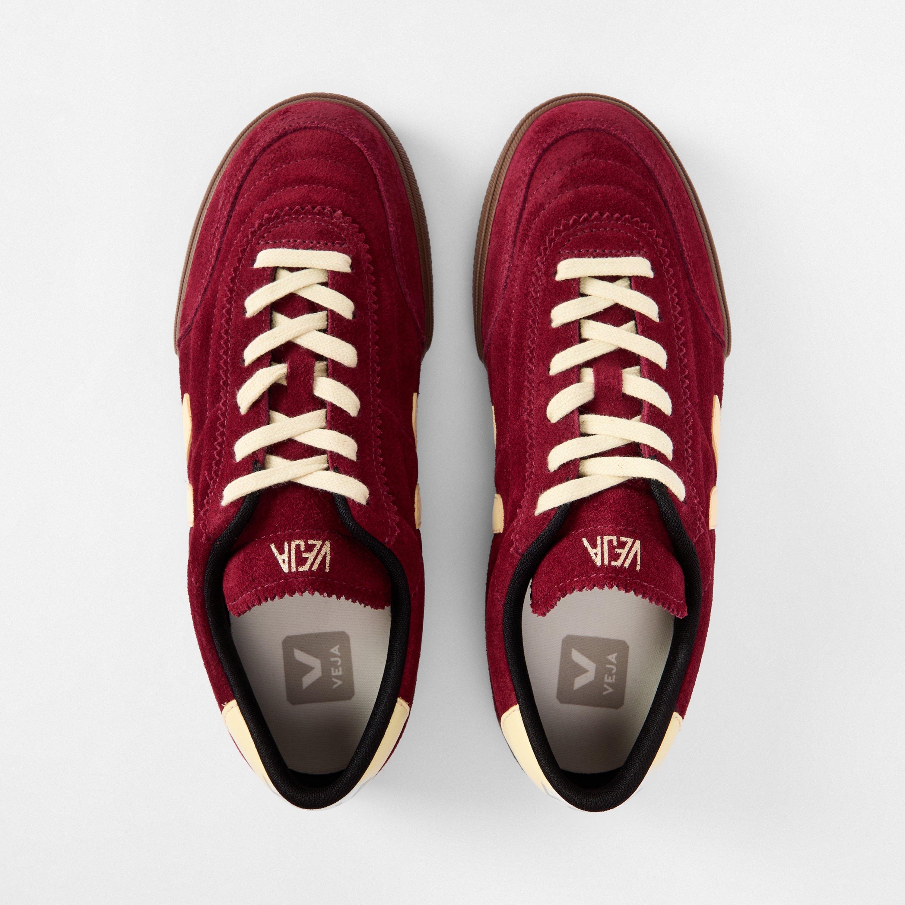 VEJAS ヴェジャス カーフレザーキャミソール  レッド S Veja Red Leather Volley Sneakers | Harrods UK