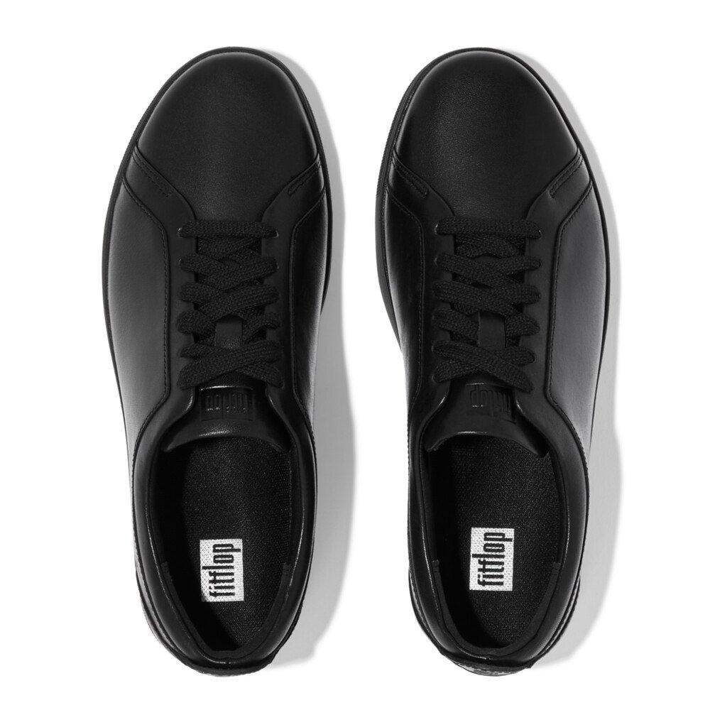 ALL BLACK - FitFlop - Womens Flowease Low-Top Trainers - 3