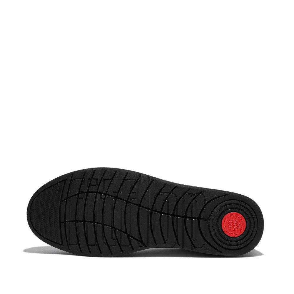 ALL BLACK - FitFlop - Womens Flowease Low-Top Trainers - 4