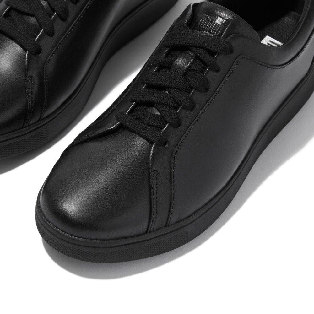 ALL BLACK - FitFlop - Womens Flowease Low-Top Trainers - 5
