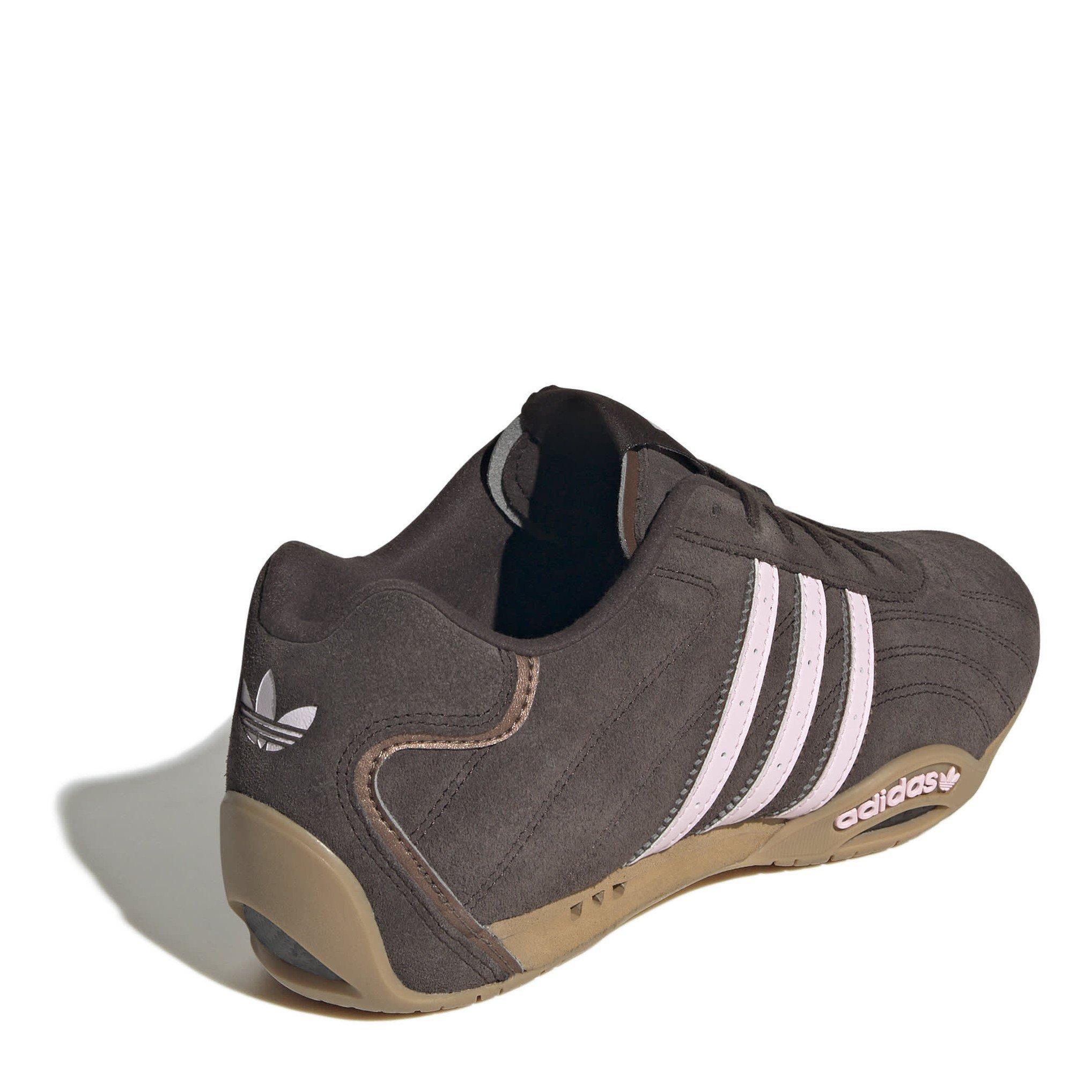 Brown/Pink - adidas Originals - Women's Adiracer Low-Top Trainers - 4