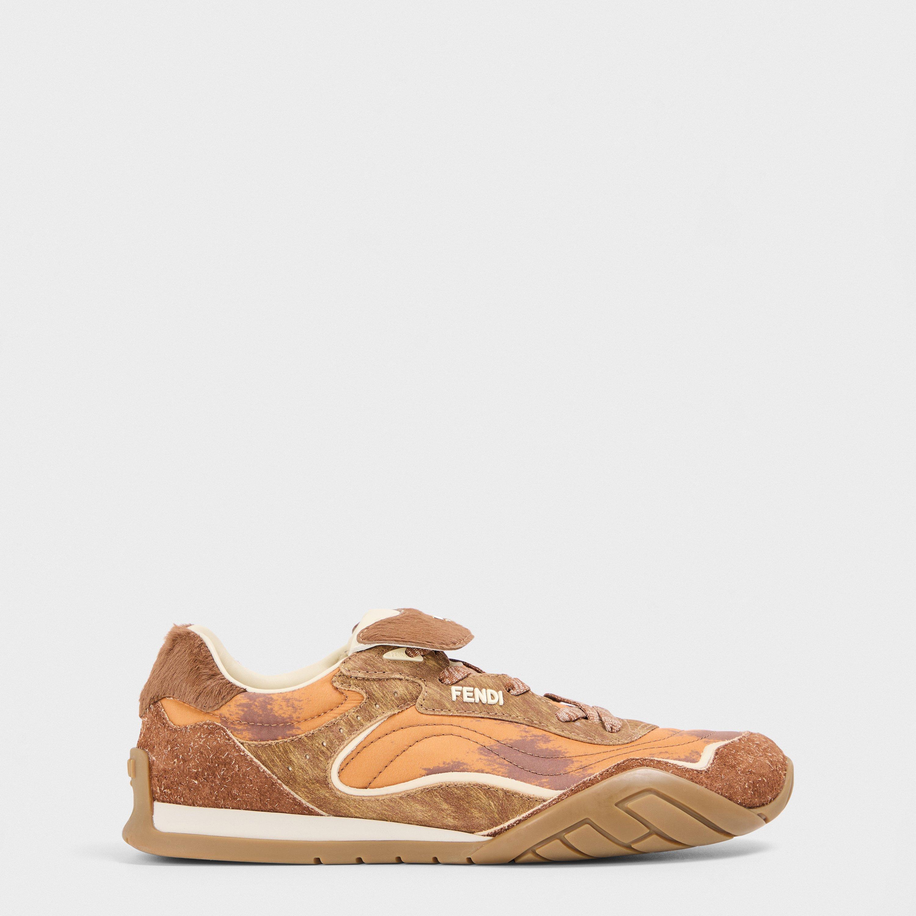 San Cara Tab - Fendi - Women's Low-Top Trainers - 1