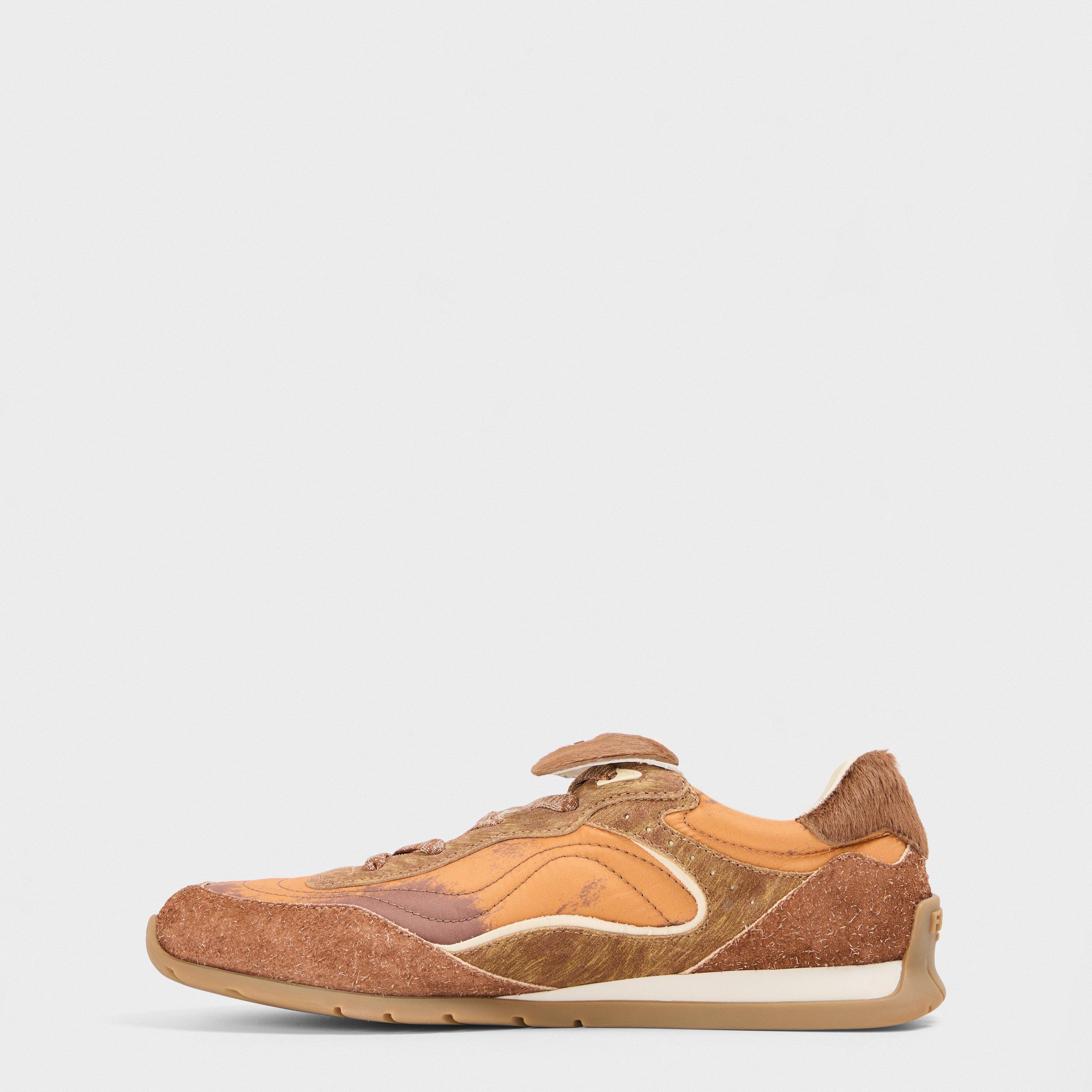 San Cara Tab - Fendi - Women's Low-Top Trainers - 2