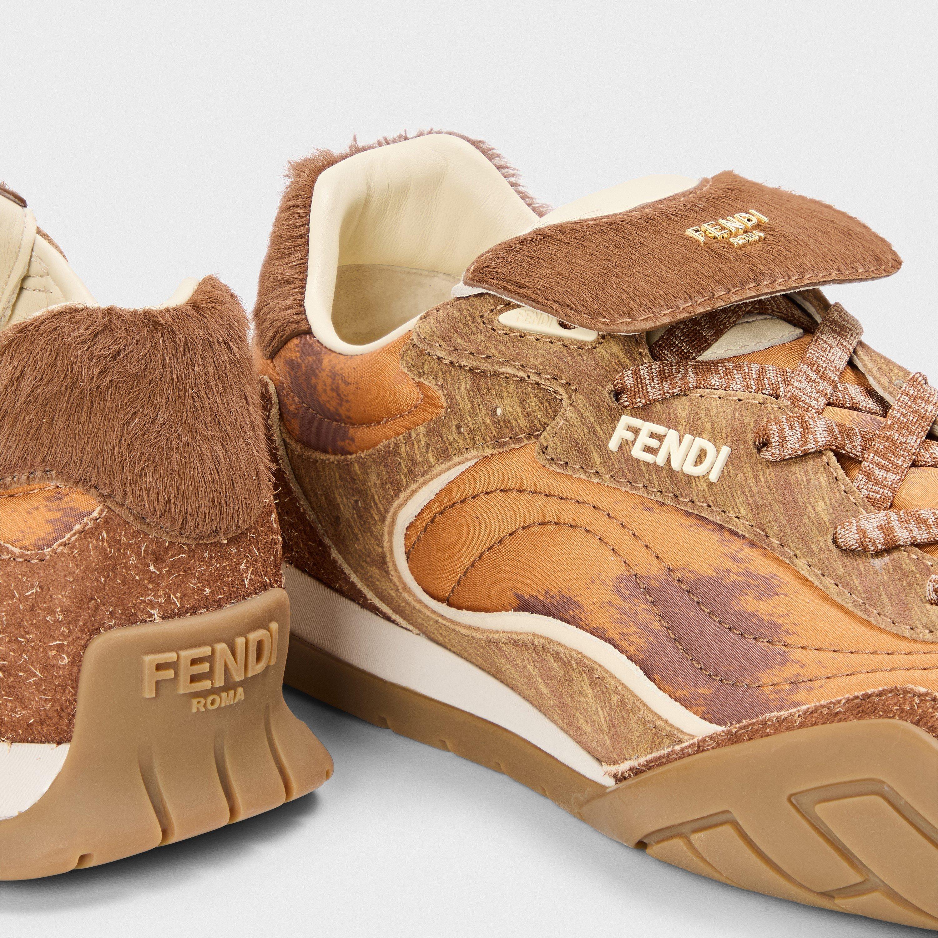 San Cara Tab - Fendi - Women's Low-Top Trainers - 3