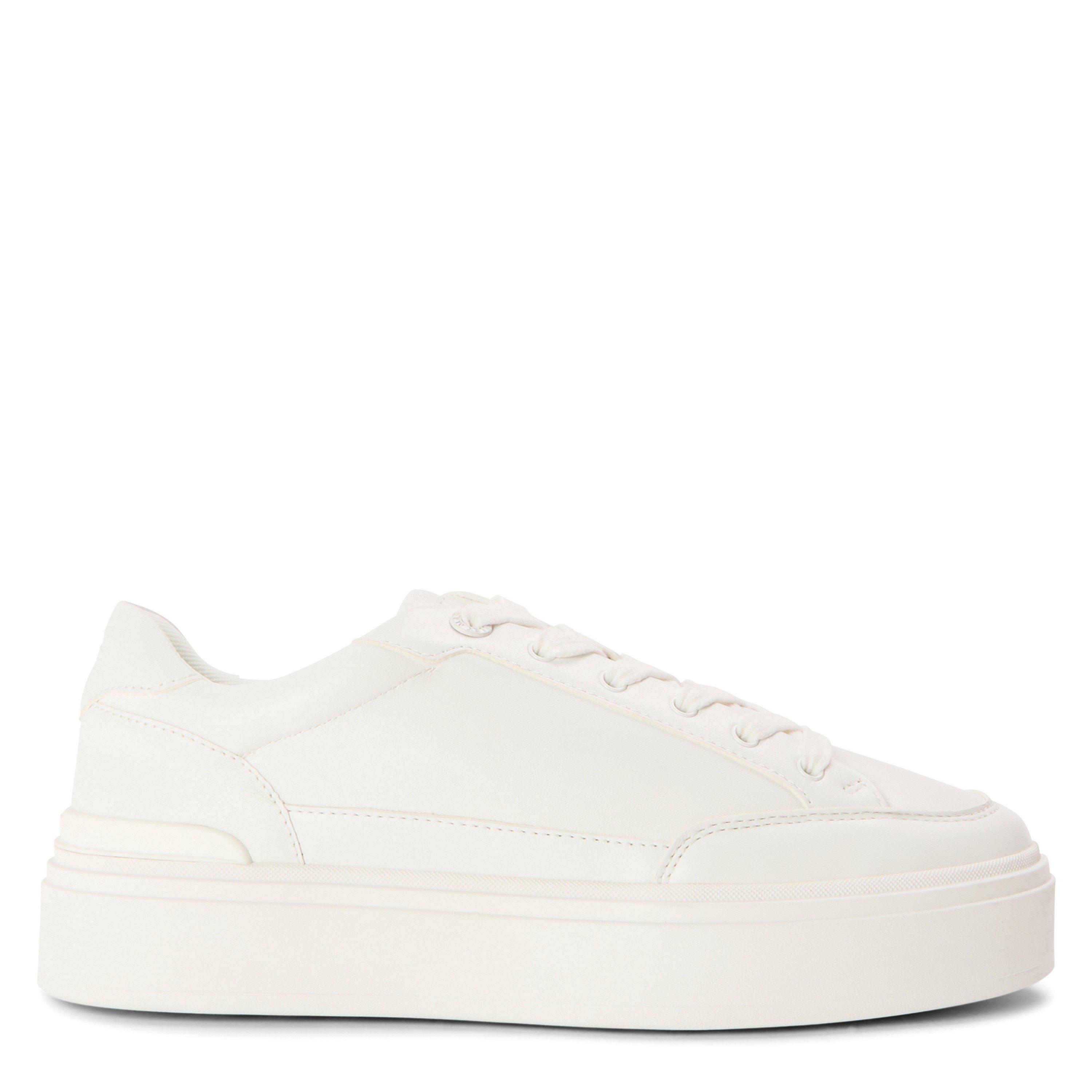 White - Mallet - Women's Lansbury Low-Top Trainers - 1