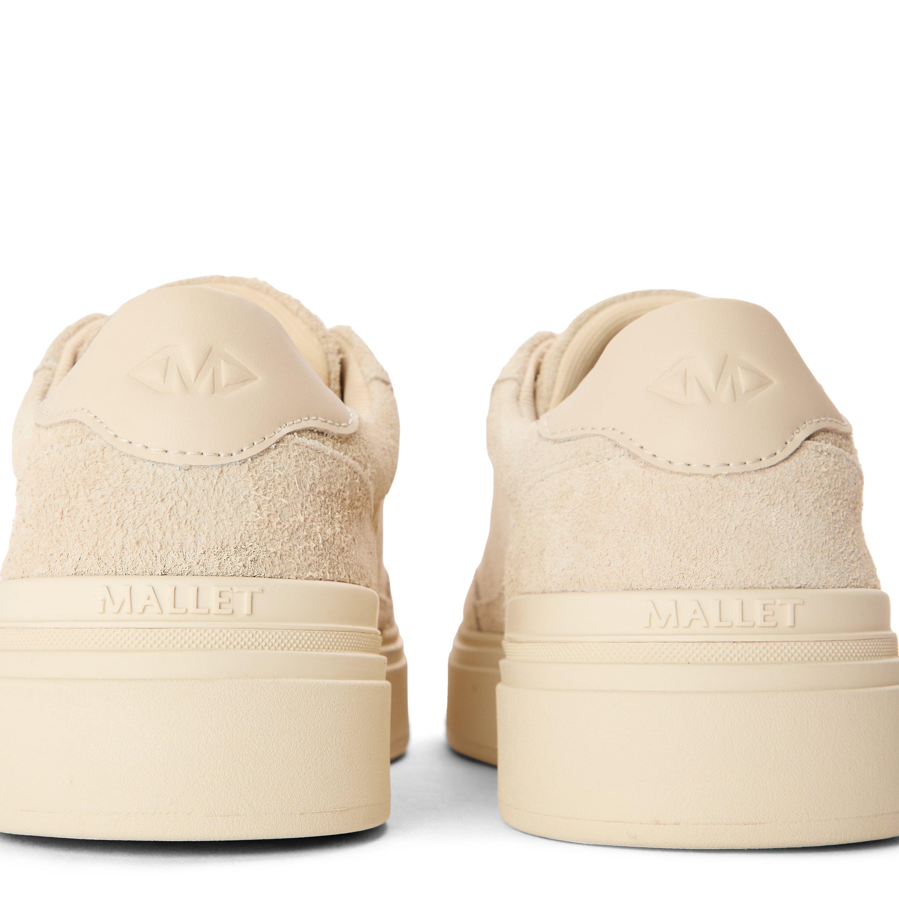 Beige Suede - Mallet - Women's Lansbury Low-Top Trainers - 3