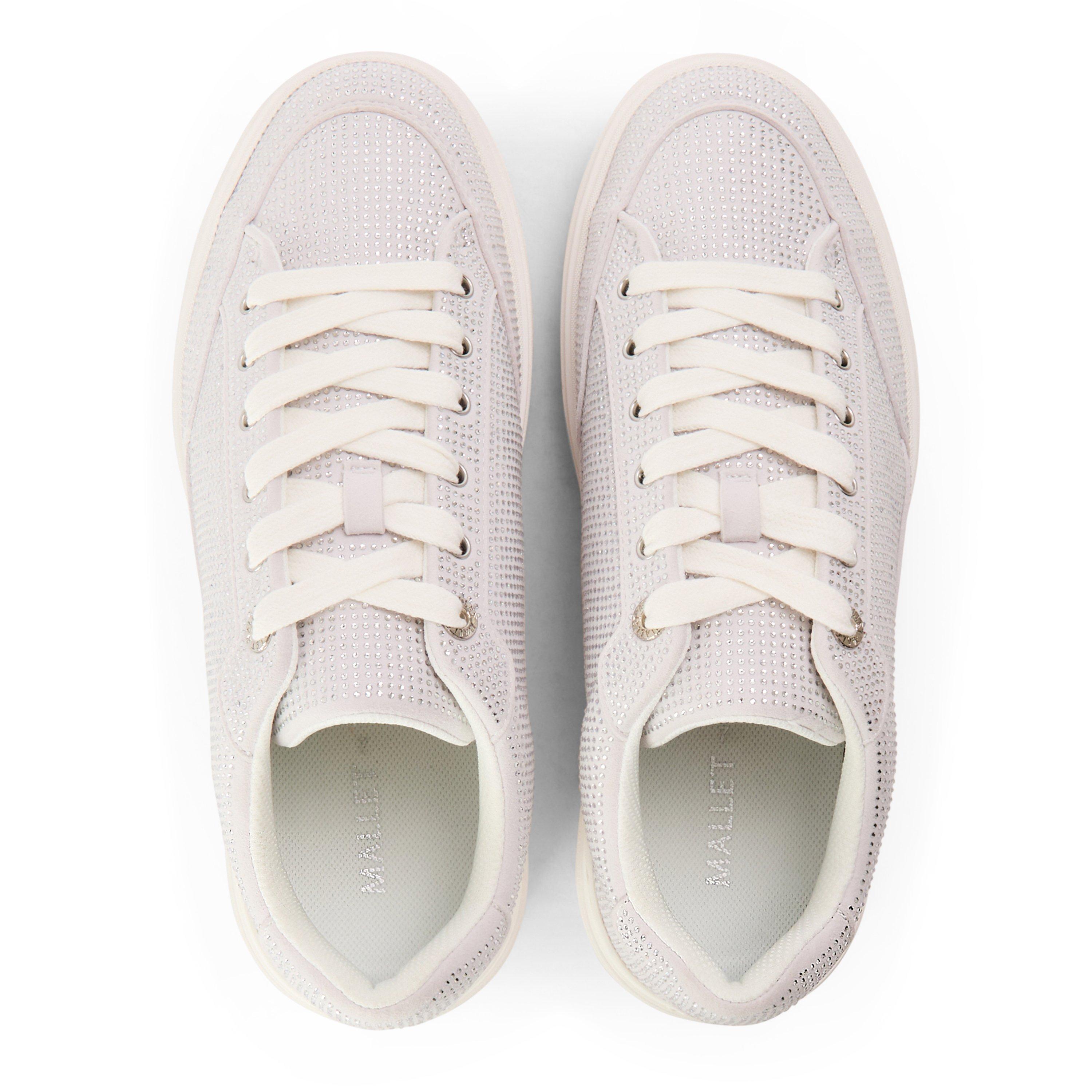 White Crystal - Mallet - Women's Lansbury Low-Top Trainers - 4