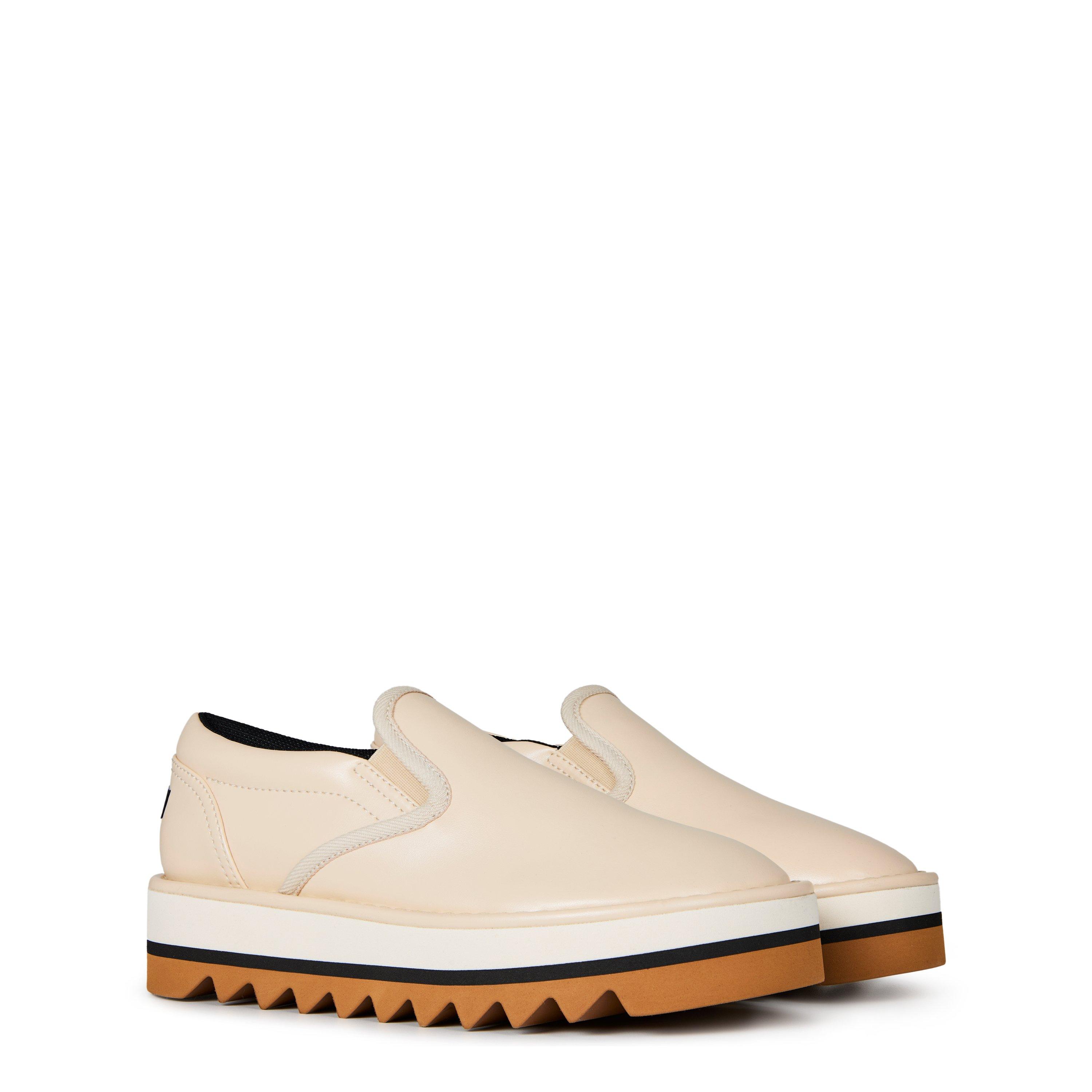 Cream 9200 - Stella McCartney - Sneakelyse Vegan Platform Trainers - 3