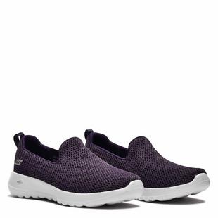 Dark Purple - Skechers - GO Walk Joy Womens Slip On Shoes - 5