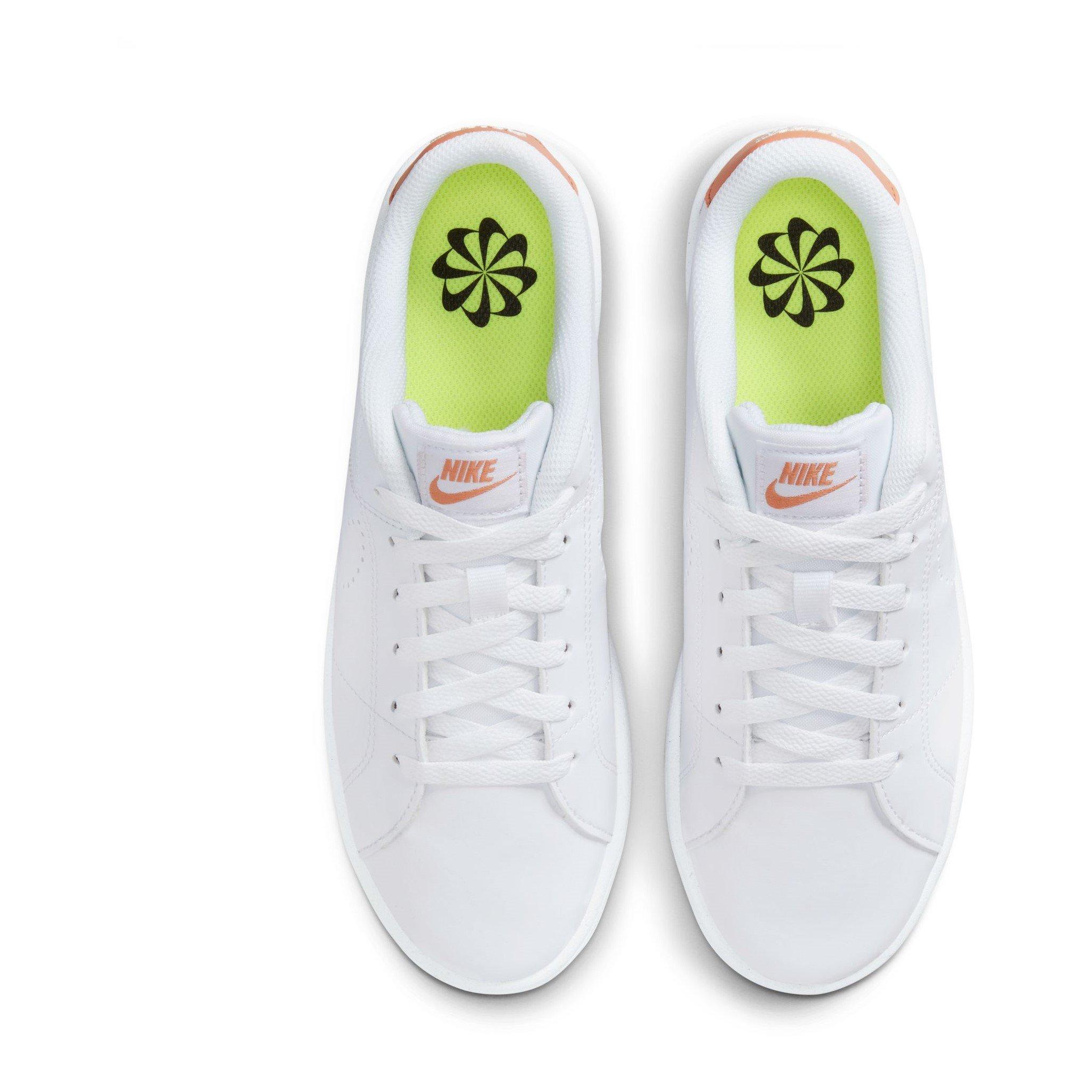 Wht/Brown/Guava - Nike - Nike Court Royale 2 Next Nature Women's Shoes - 5